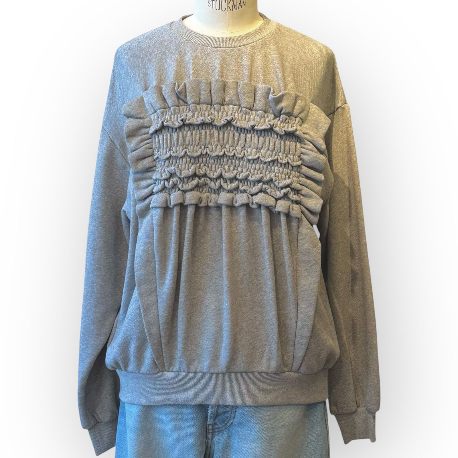 CECILIE BAHNSEN - フロントフリル トップス / スウェットシャツ