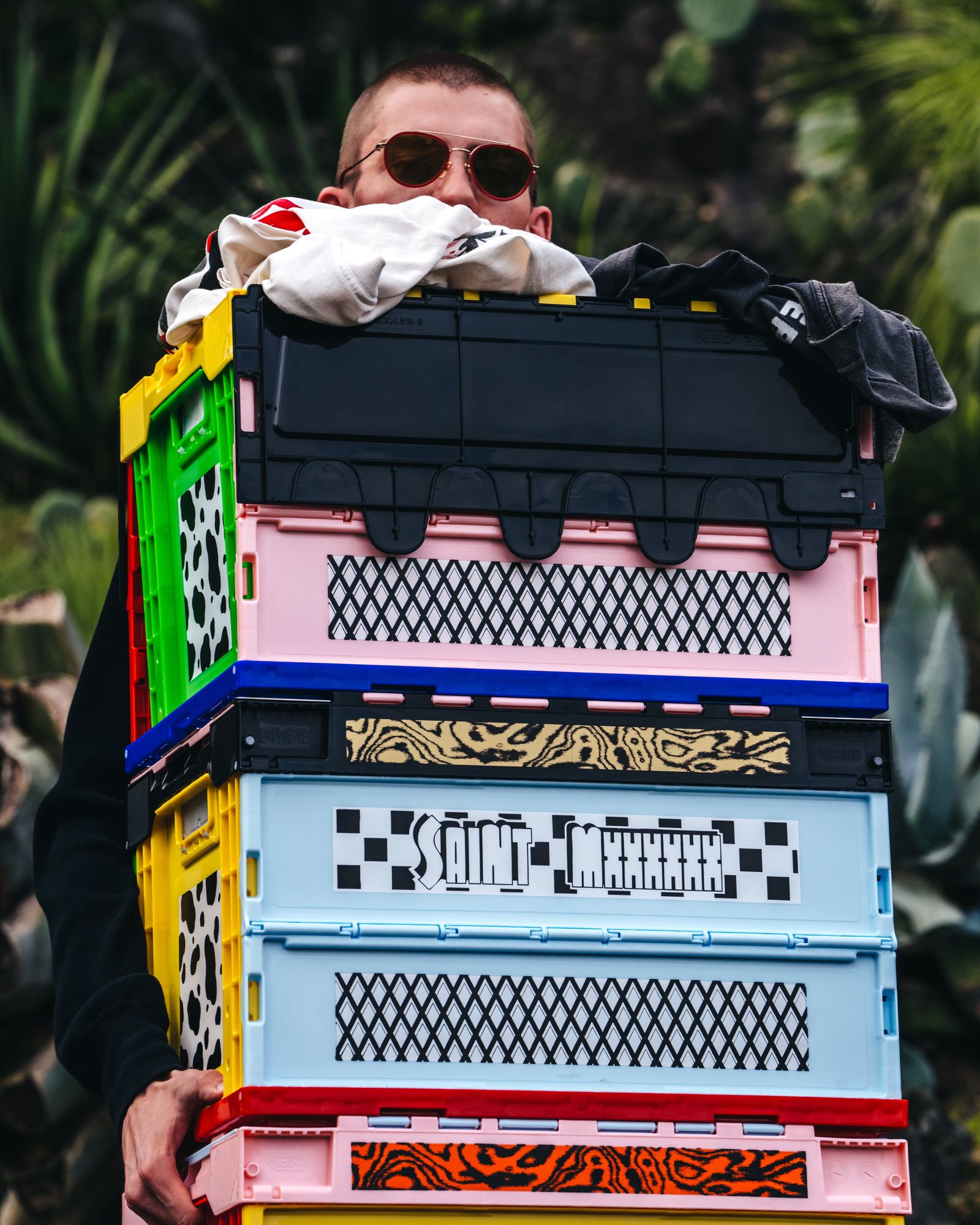 SAINT M×××××× - セントマイケル 1unit BOX(SM-HR8-0000-085)RED☆再