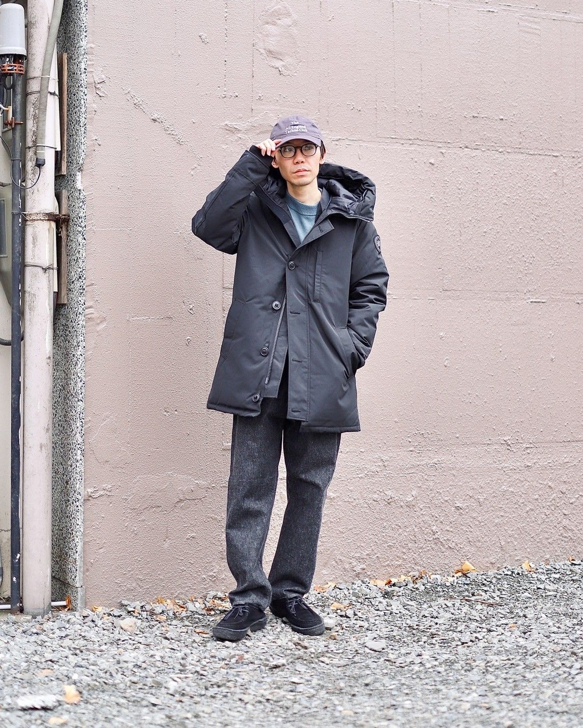 CANADA GOOSE カナダグース Chateau Parka BLACK LABELスタイル | 4111