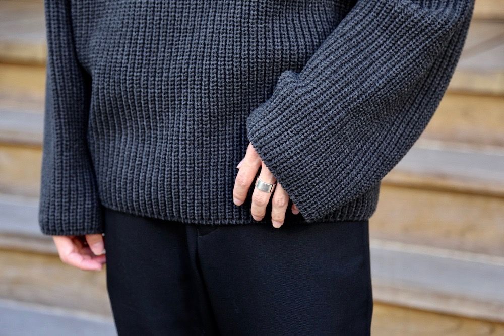 sulvam Slit over knit