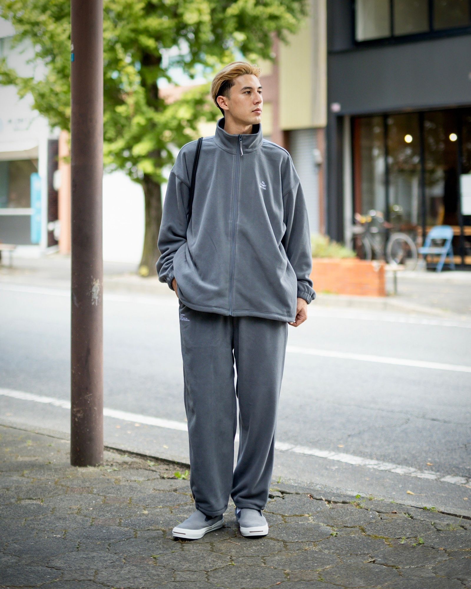 FreshService - ReFresh!Service. “FLEECE TRACK SUIT”(GRAY)☆再販