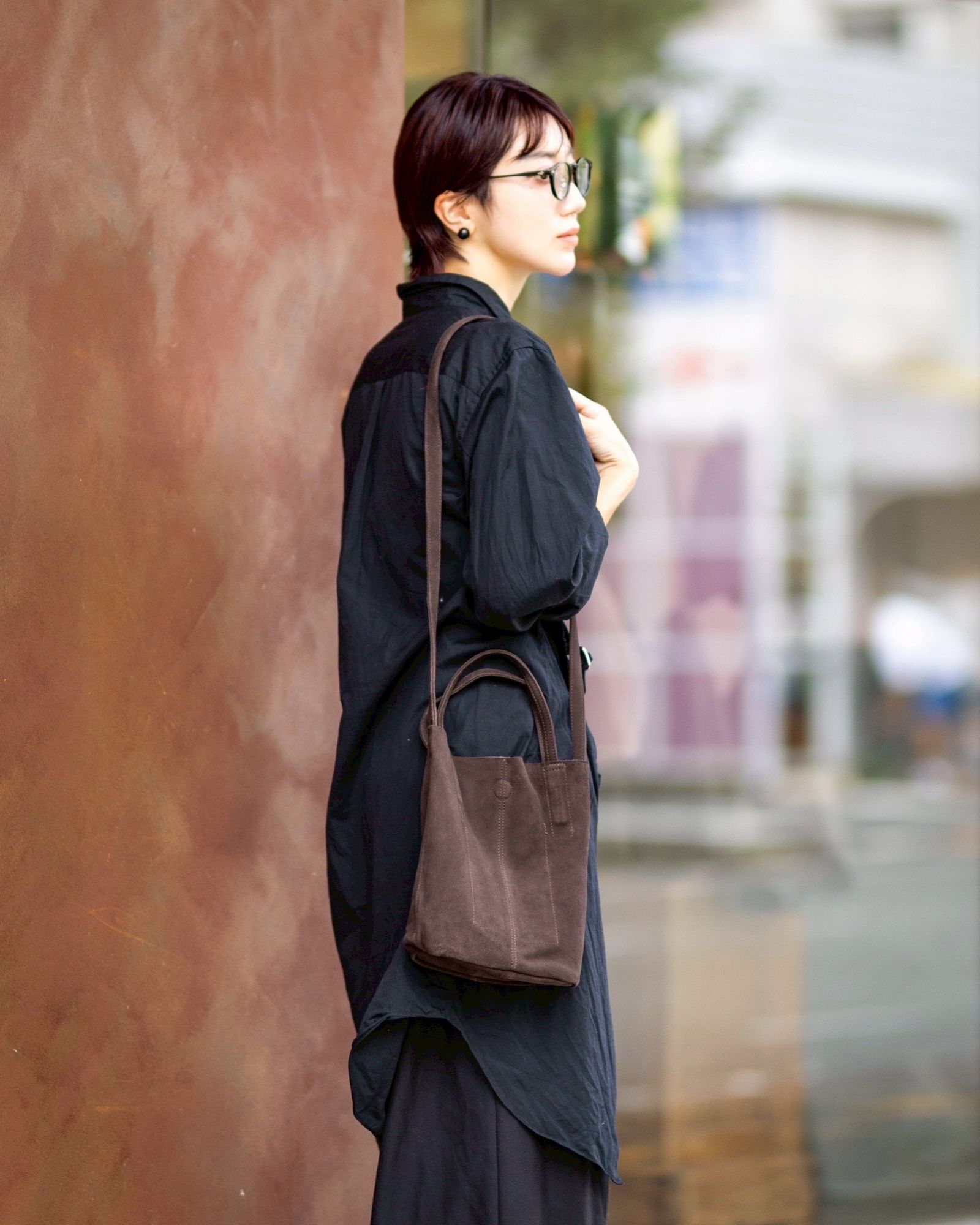 Morphée - Morphee / モルフェトートバッグ2WAY SMALL TOTE(LONG)SUEDE