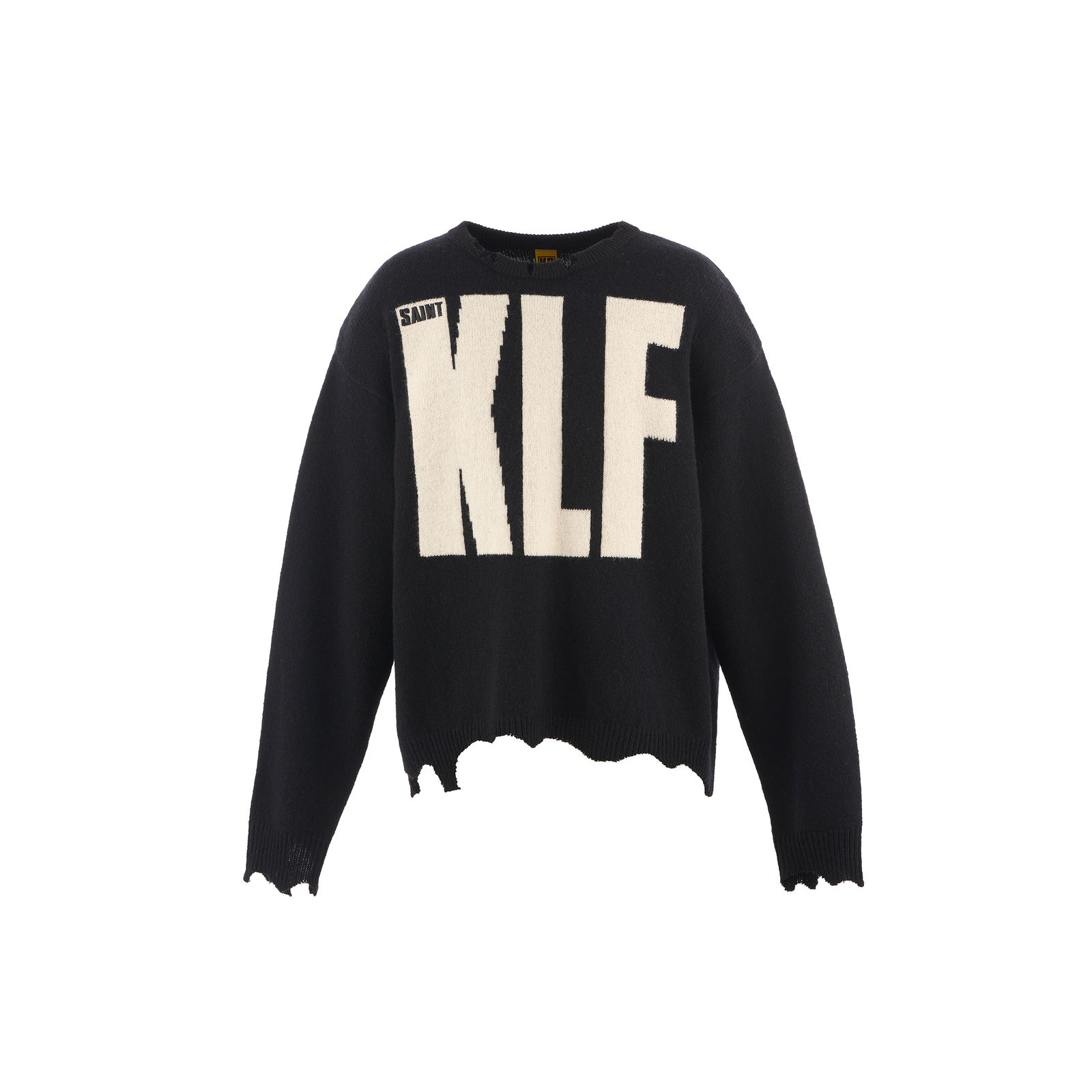SAINT M×××××× - セントマイケル KLF_CREW NECK KNIT/KLF/BLACK(SM-HR1