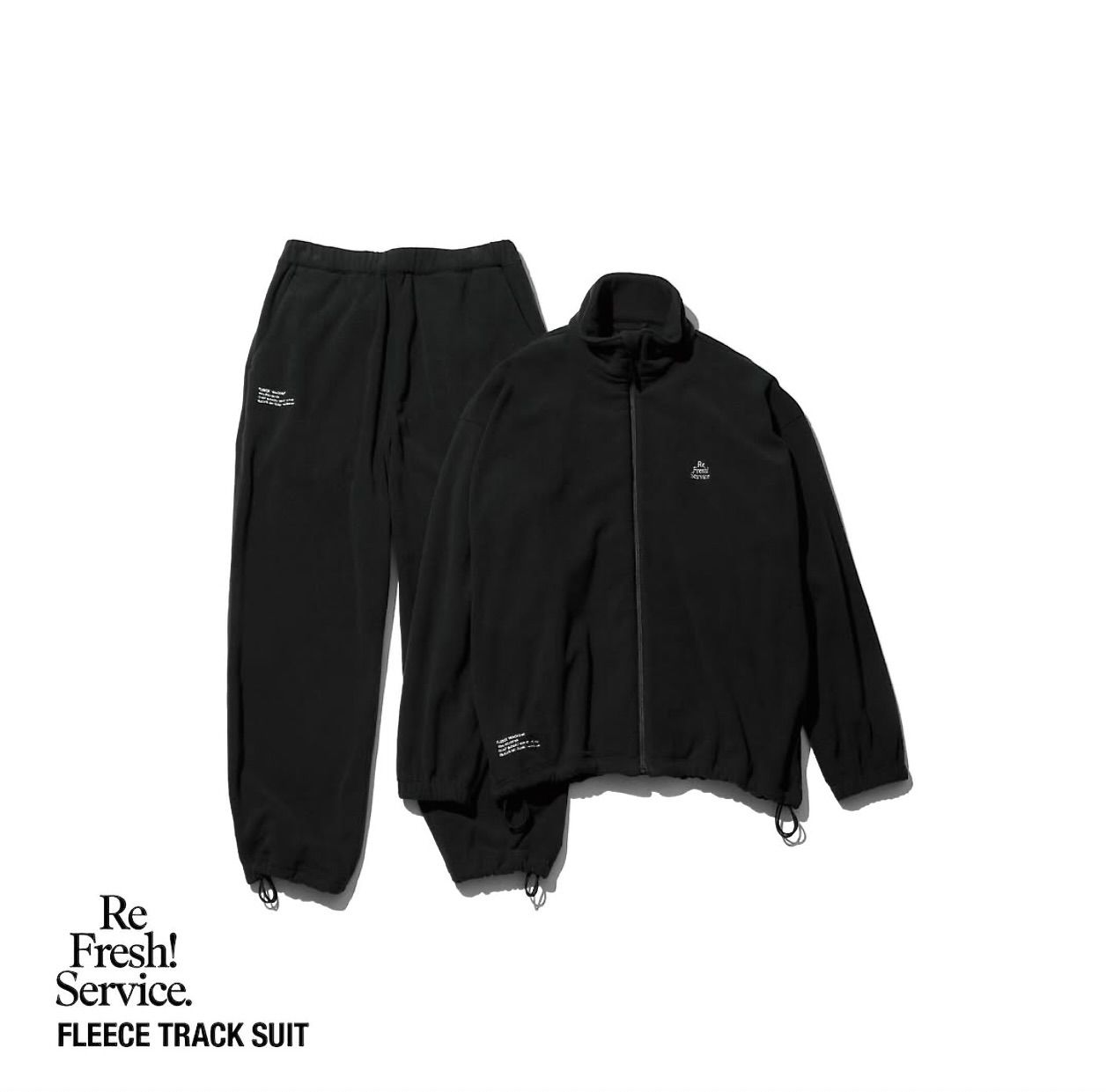 FreshService - ReFresh!Service. “UTILITY PACKABLE SUIT”(BLACK) | MARK