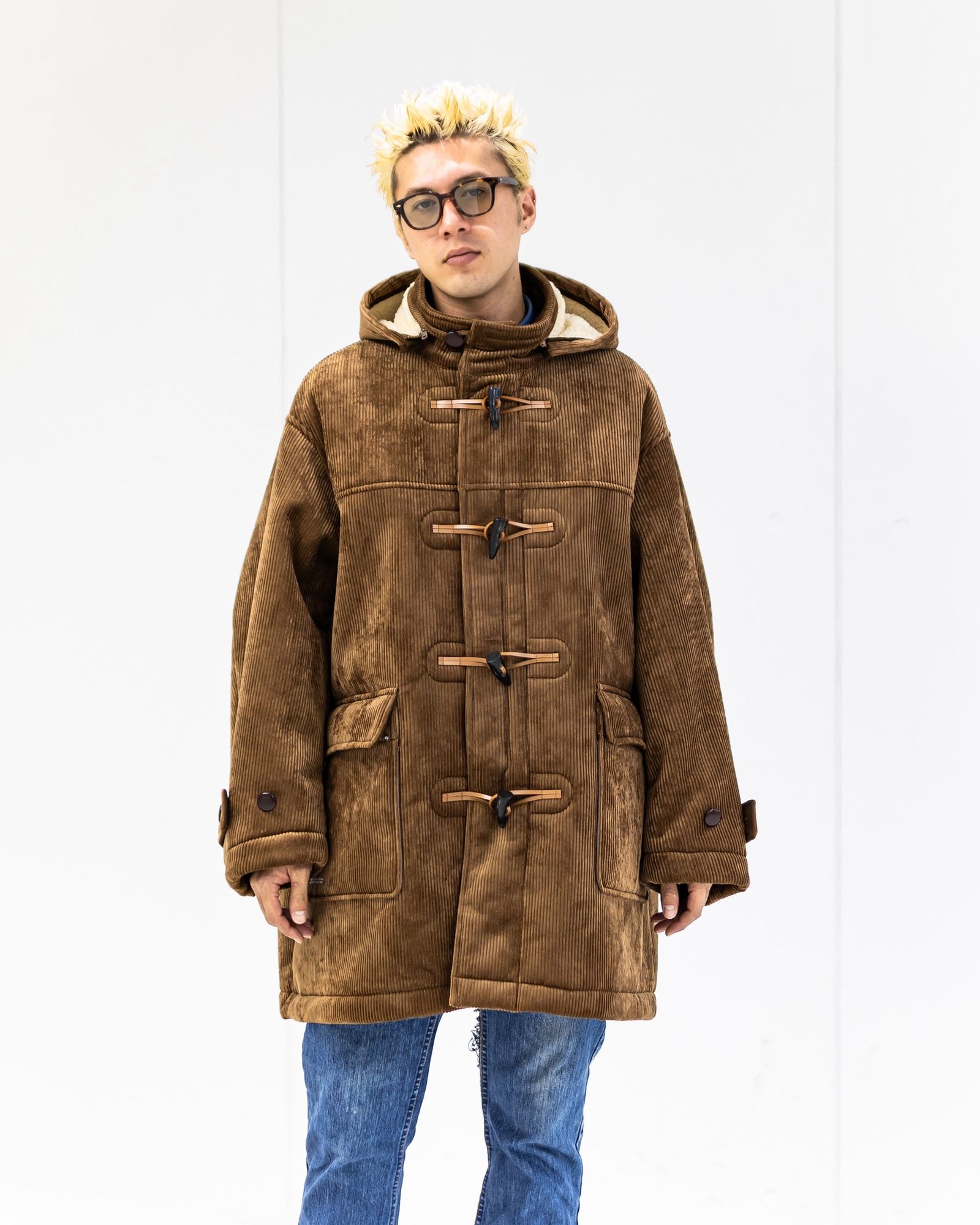 FreshService - フレッシュサービス SHERPA CORDUROY DUFFLE COAT