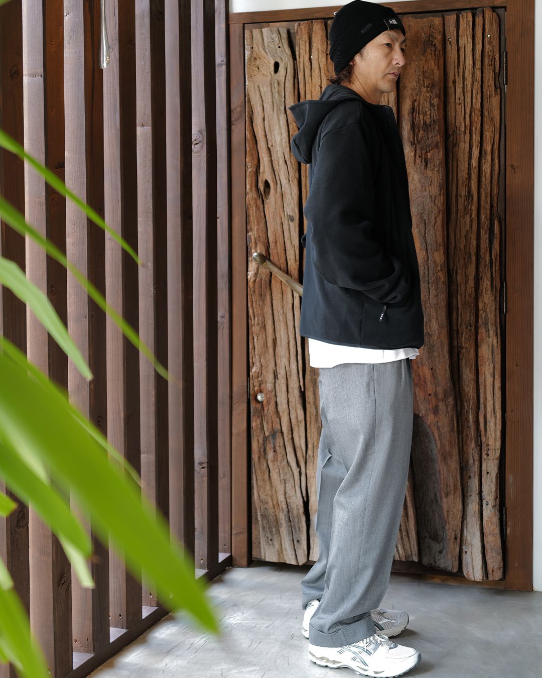 GOD SELECTION XXX - GX-A26-JK-03 FLEECE JACKET BLACK | River