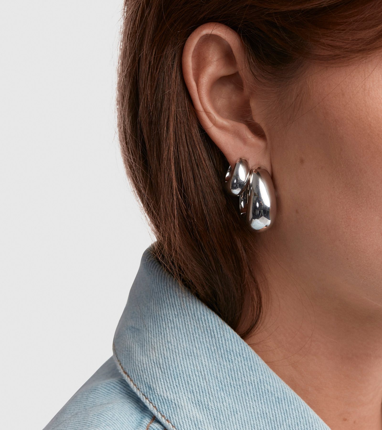 TOMWOOD - Ice Hoop Small ピアス GOLD | River