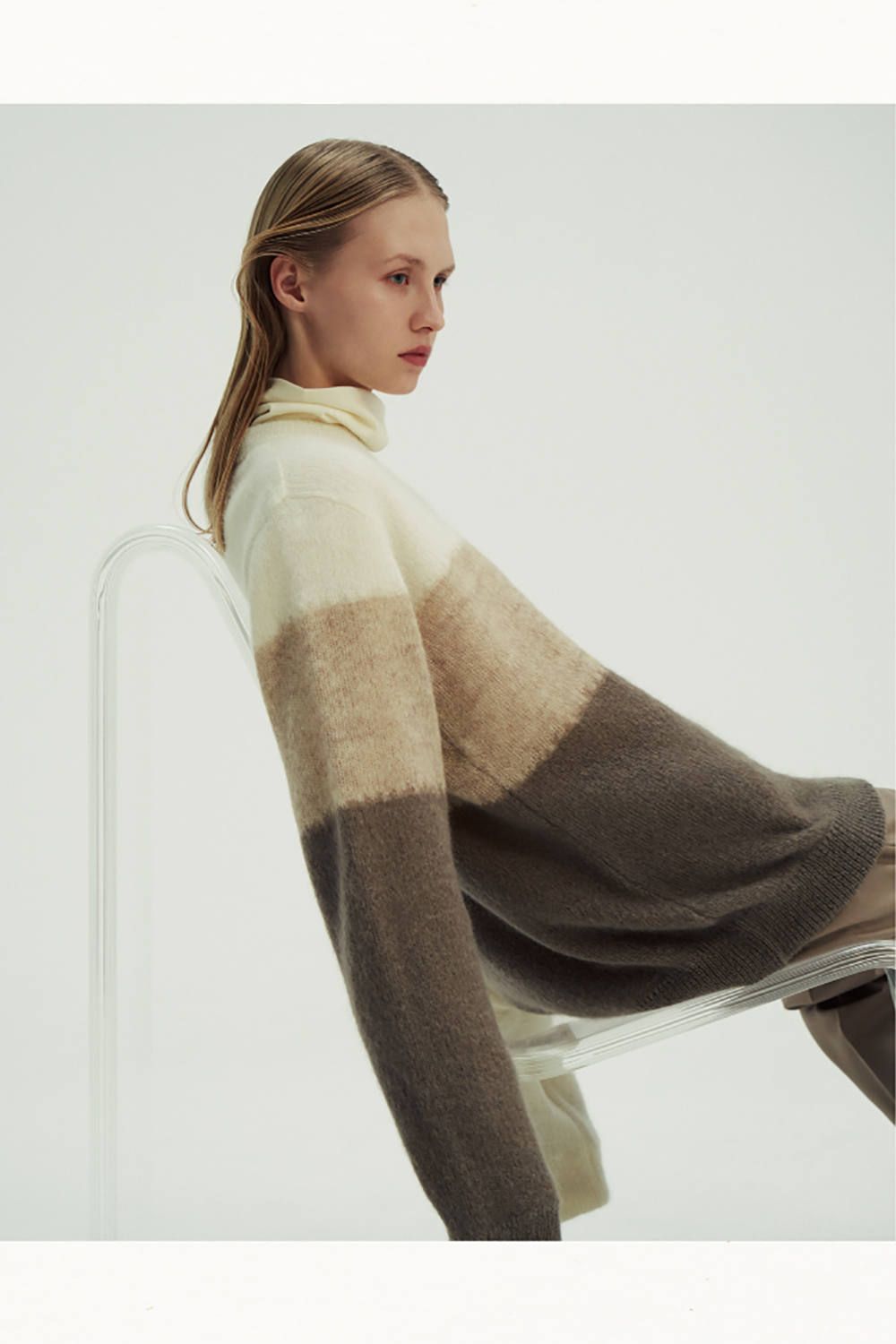 juha - 【ラスト1点】【19AW】Mohair Gradation Knit/モヘア