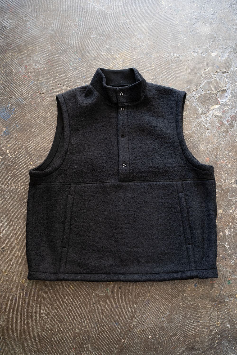 STILL BY HAND - 【ラスト1点】【23AW】ウールパイルプルオーバー