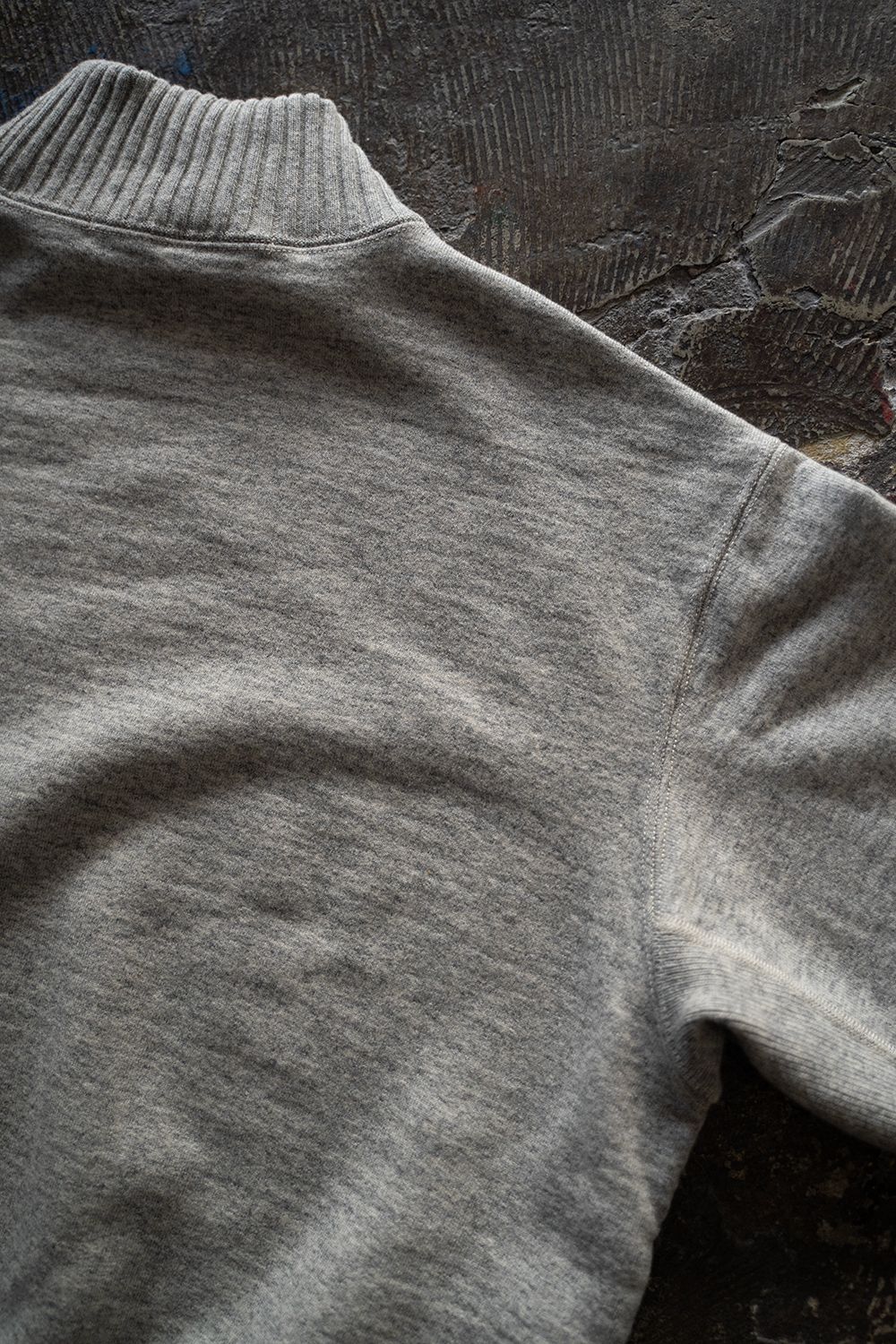 Slopeslow - 【ラスト1点】wool french terry turtle neck sweatshirt