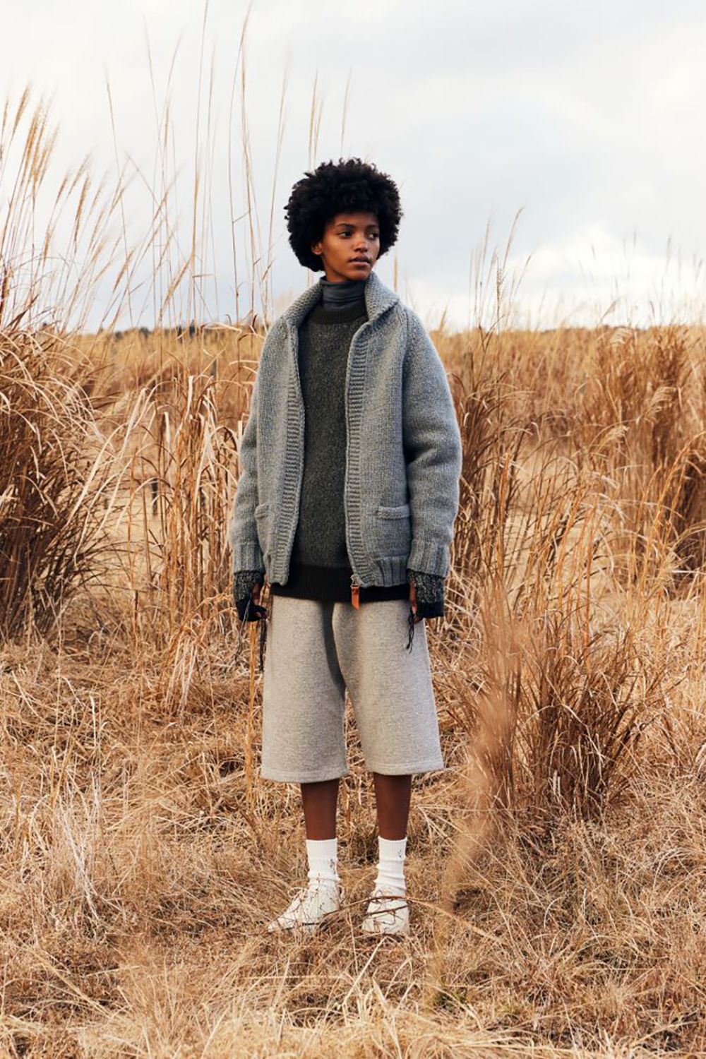 Slopeslow - yak/lambs multi ply HAND KNITTING cowichan sweater