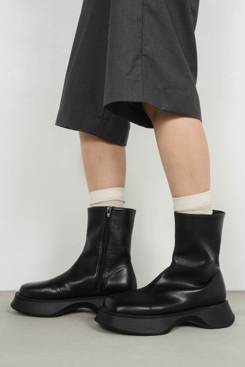 Knuth Marf - skinny platform boots / スキニー プラットフォーム