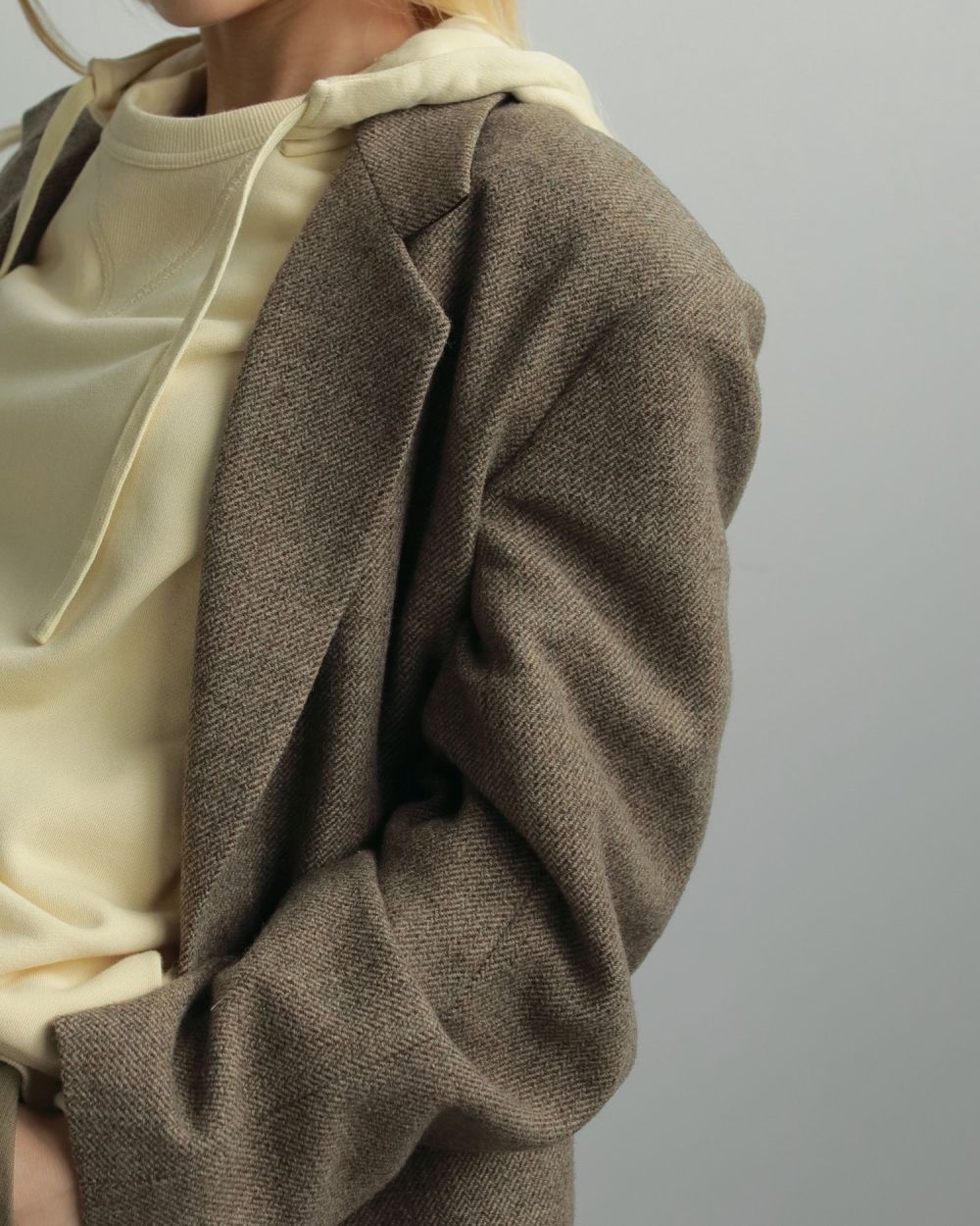 ànuke - Herringbone Wool Jacket / ヘリンボーン ウールジャケット