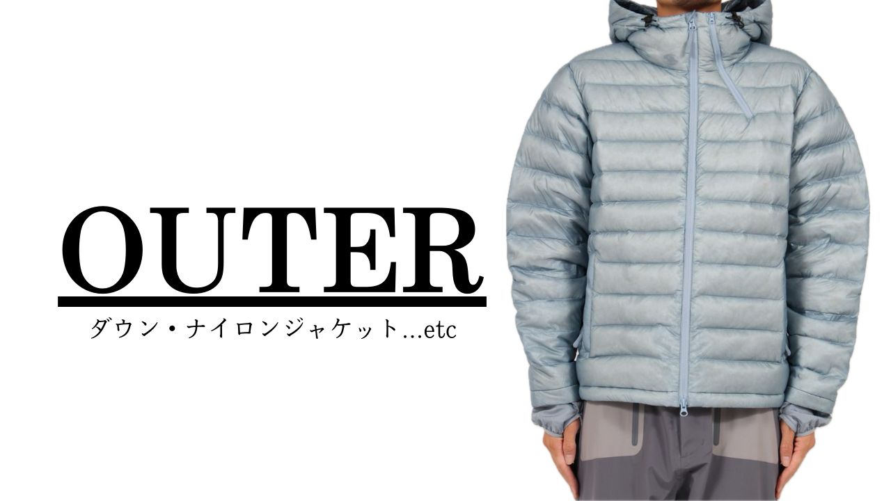 SAN SAN GEAR (サンサンギア) - ダウン・ナイロンジャケット | 公式