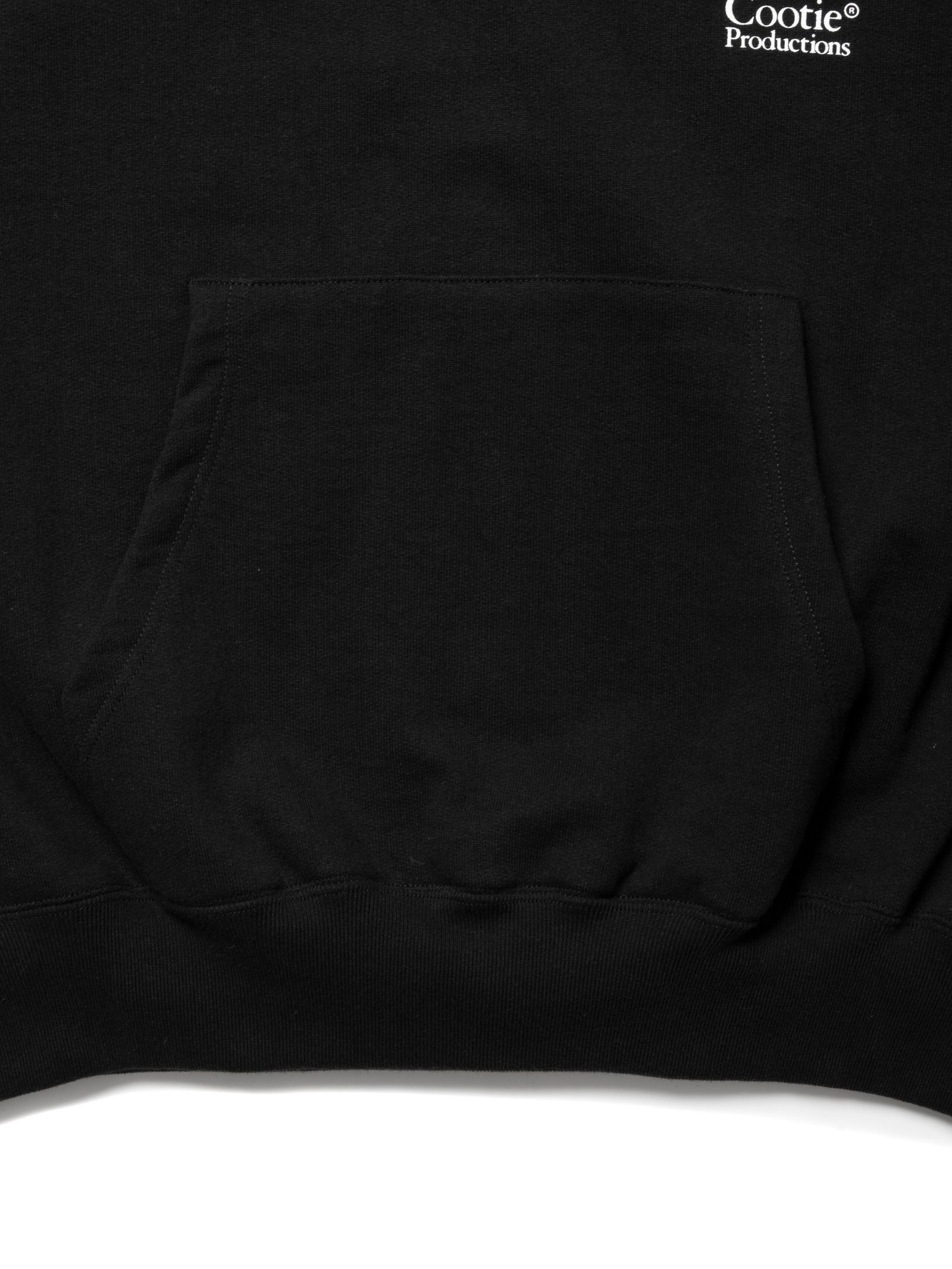 COOTIE PRODUCTIONS - Open End Yarn Heavy Oz Sweat Crew / BLACK