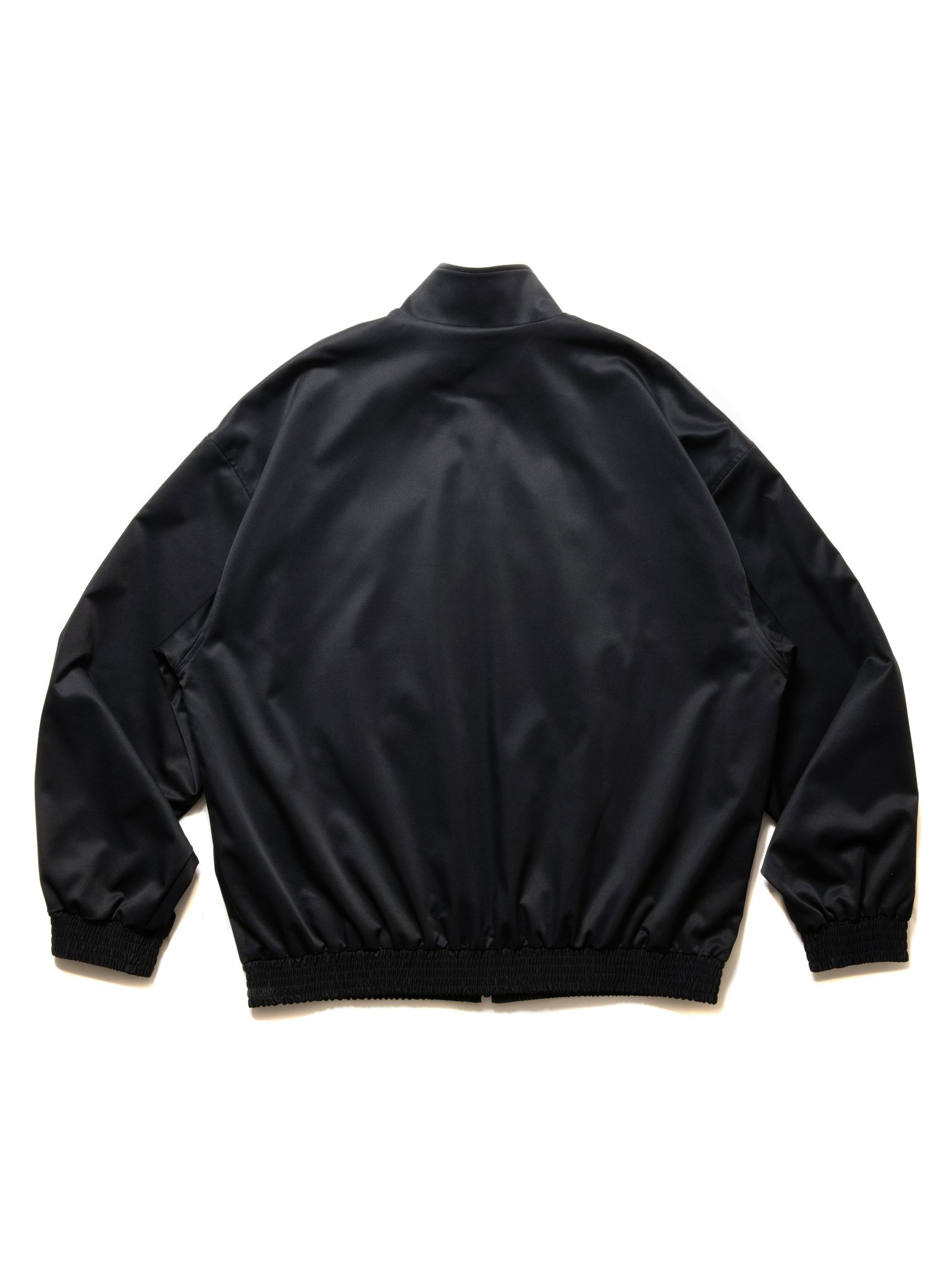 COOTIE PRODUCTIONS - Polyester Twill Track Jacket / BLACK / ツイル