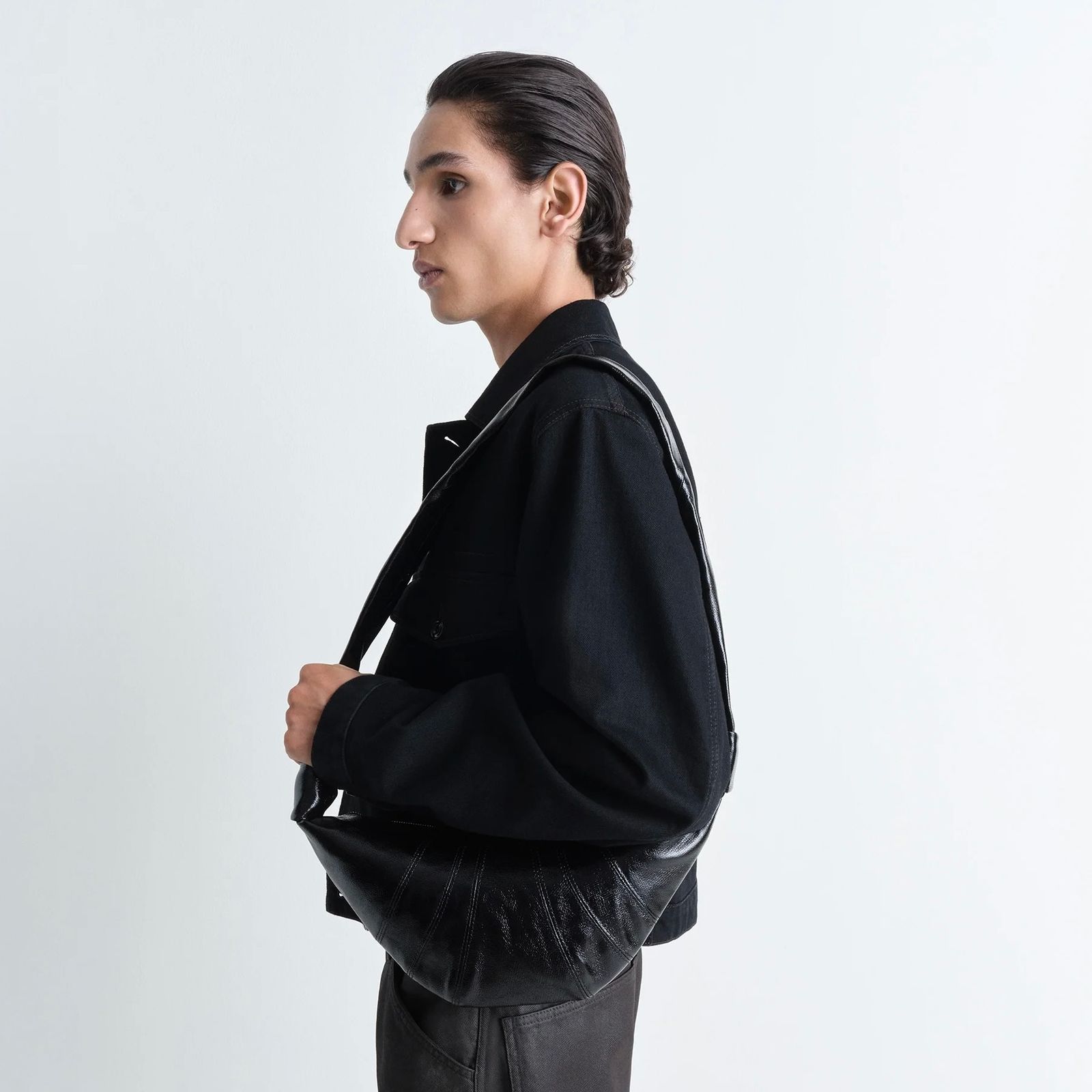 LEMAIRE - 【残り一点】Small Croissant Bag(COATED COTTON) | ACRMTSM