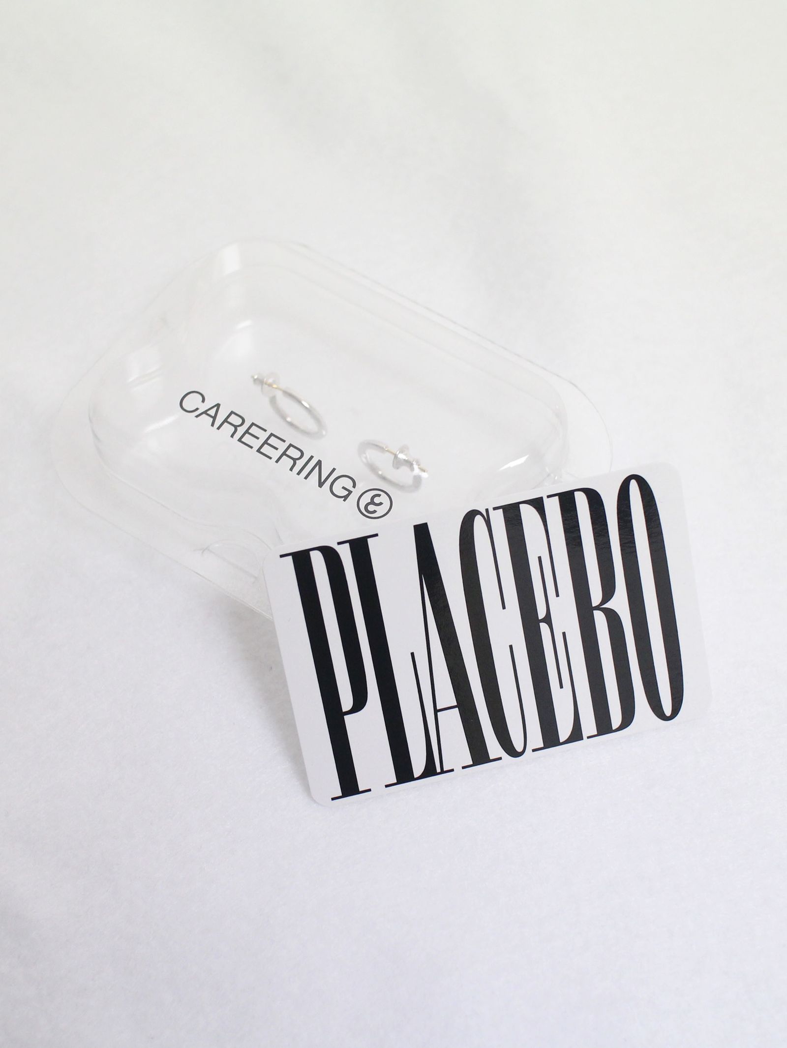 CAREERING - 【両耳用】プラシーボピアス PLACEBO 301(SV) シルバー925