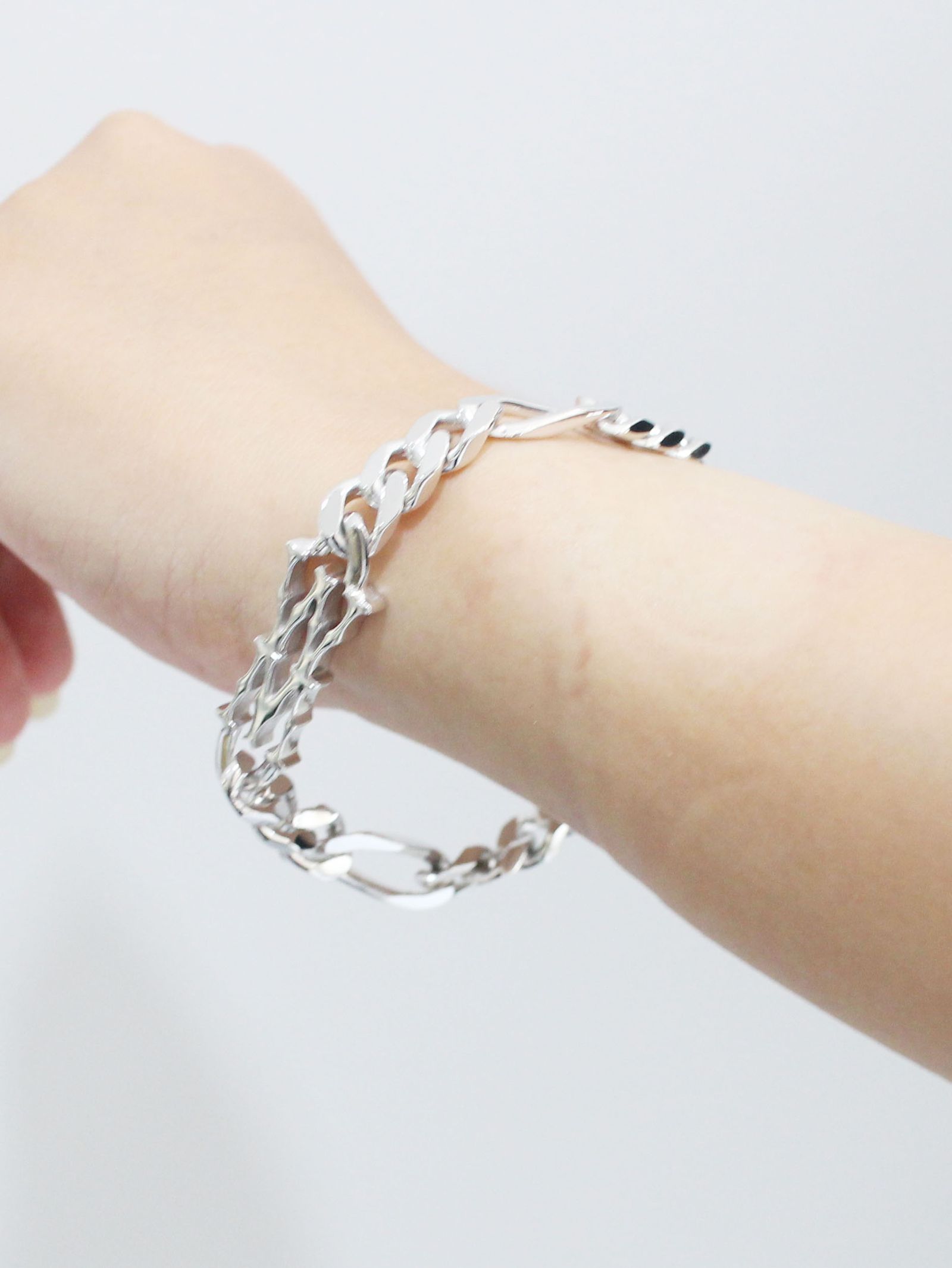 CAREERING - ワコマリア コラボ フィガロチェーンブレスレット - WACKO