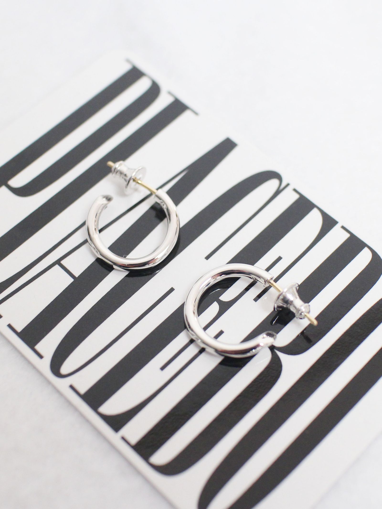 CAREERING - 【両耳用】プラシーボピアス PLACEBO 301(SV) シルバー925