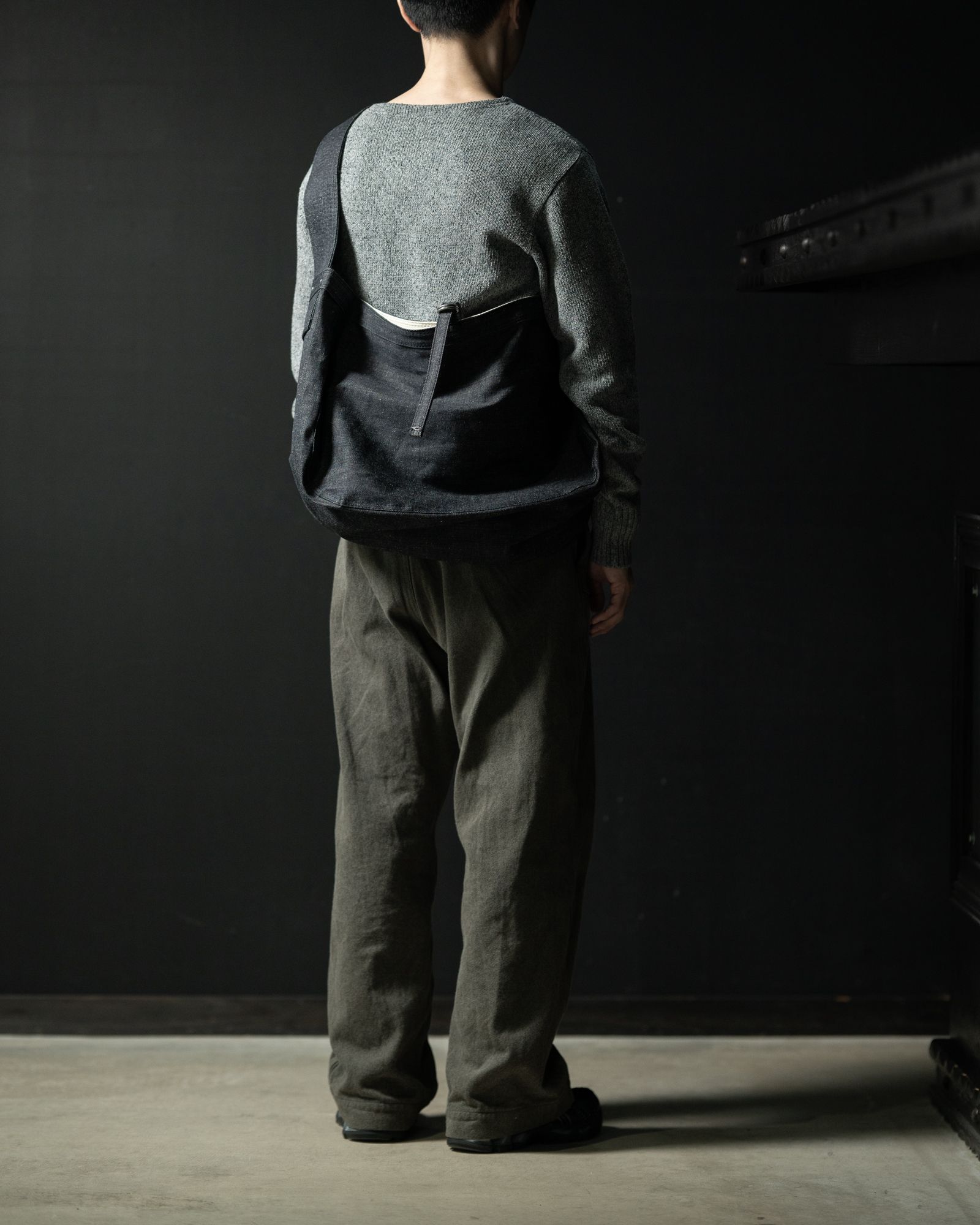 T.T - Lot.004 Newsboy Bag Denim - TAIGA TAKAHASHI | ALTERFATE