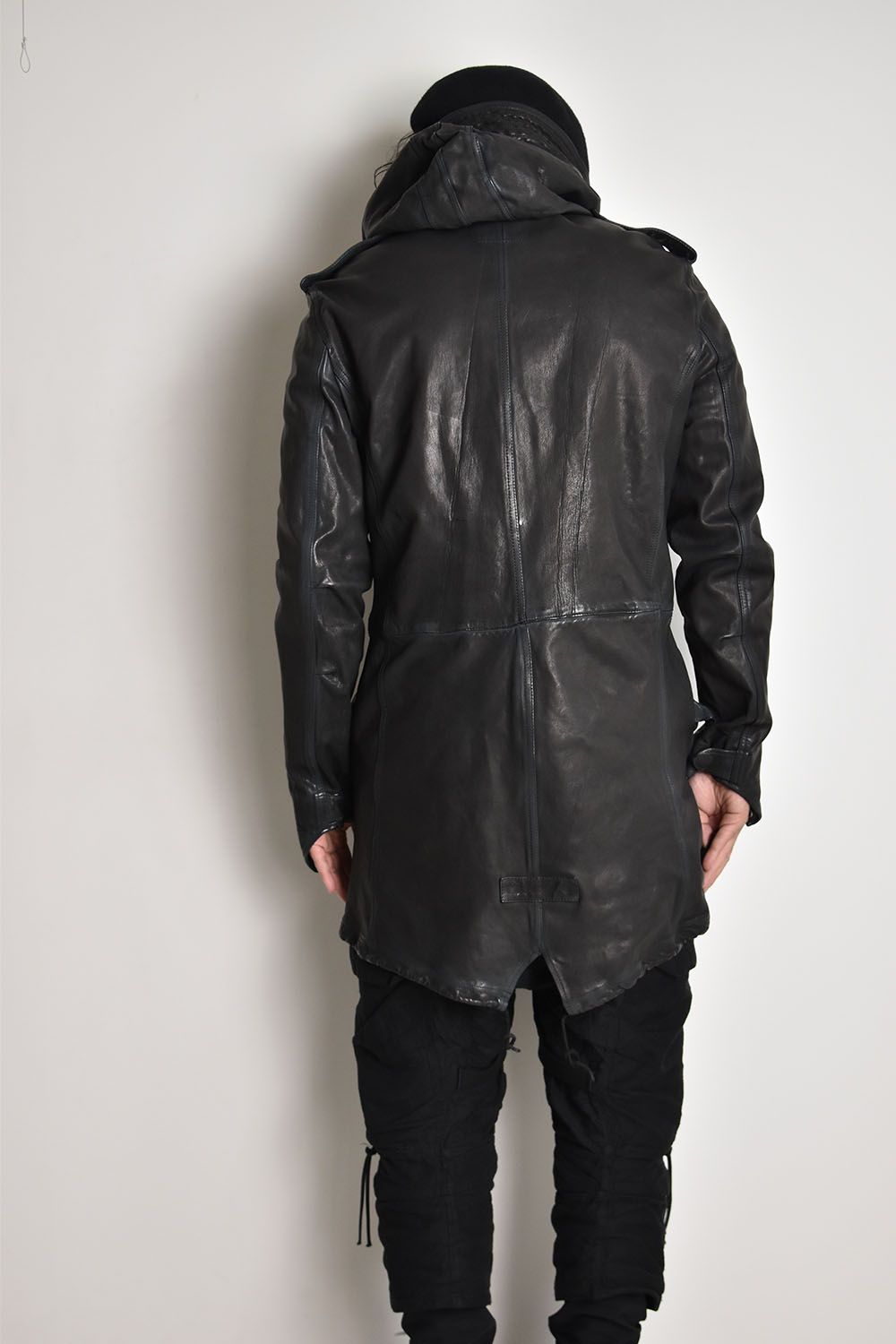 ISAMU KATAYAMA BACKLASH - Goat Leather Mods Coat