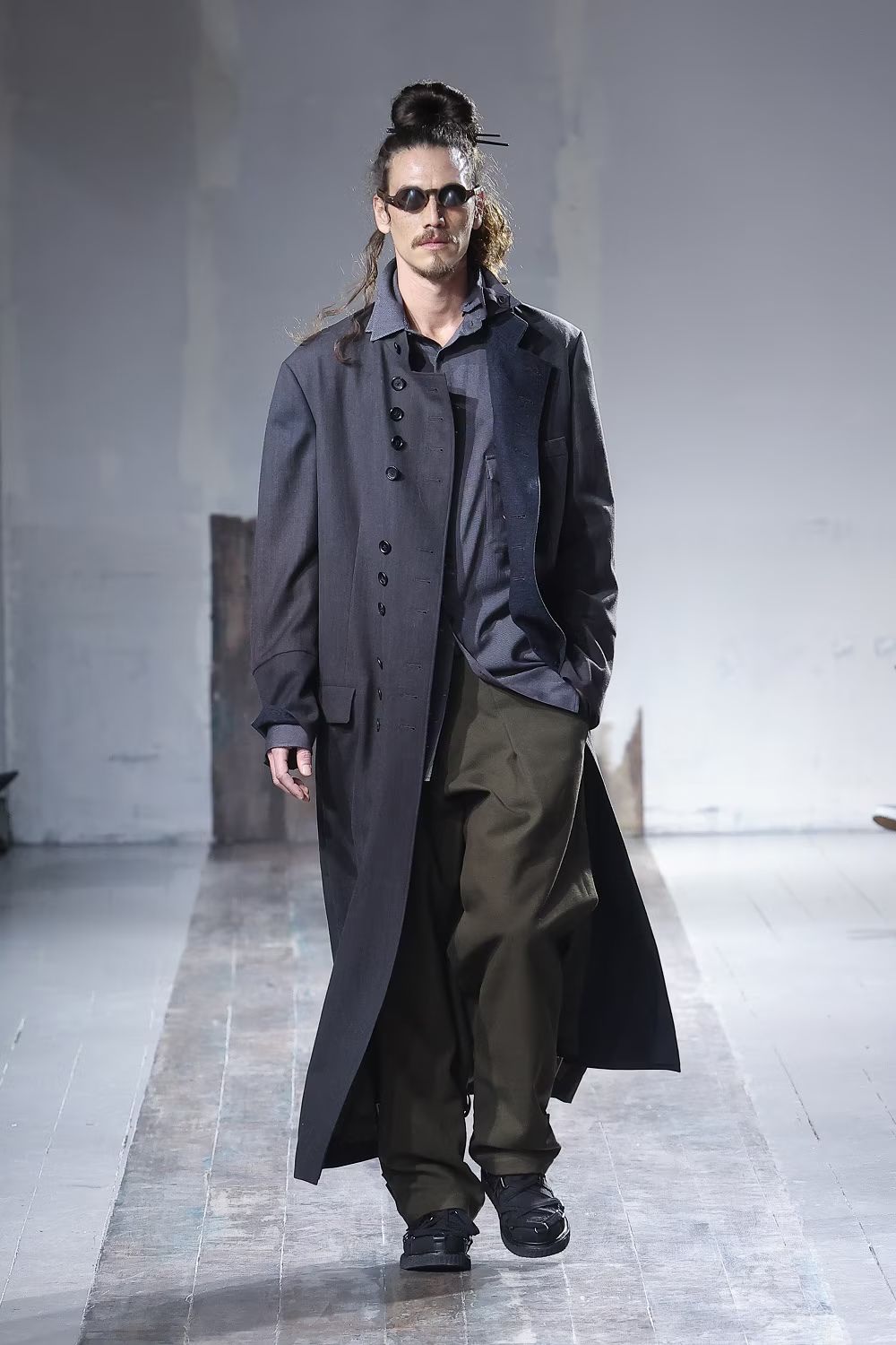 yohji yamamoto - pour homme | プラットフォームブーツ (メンズ