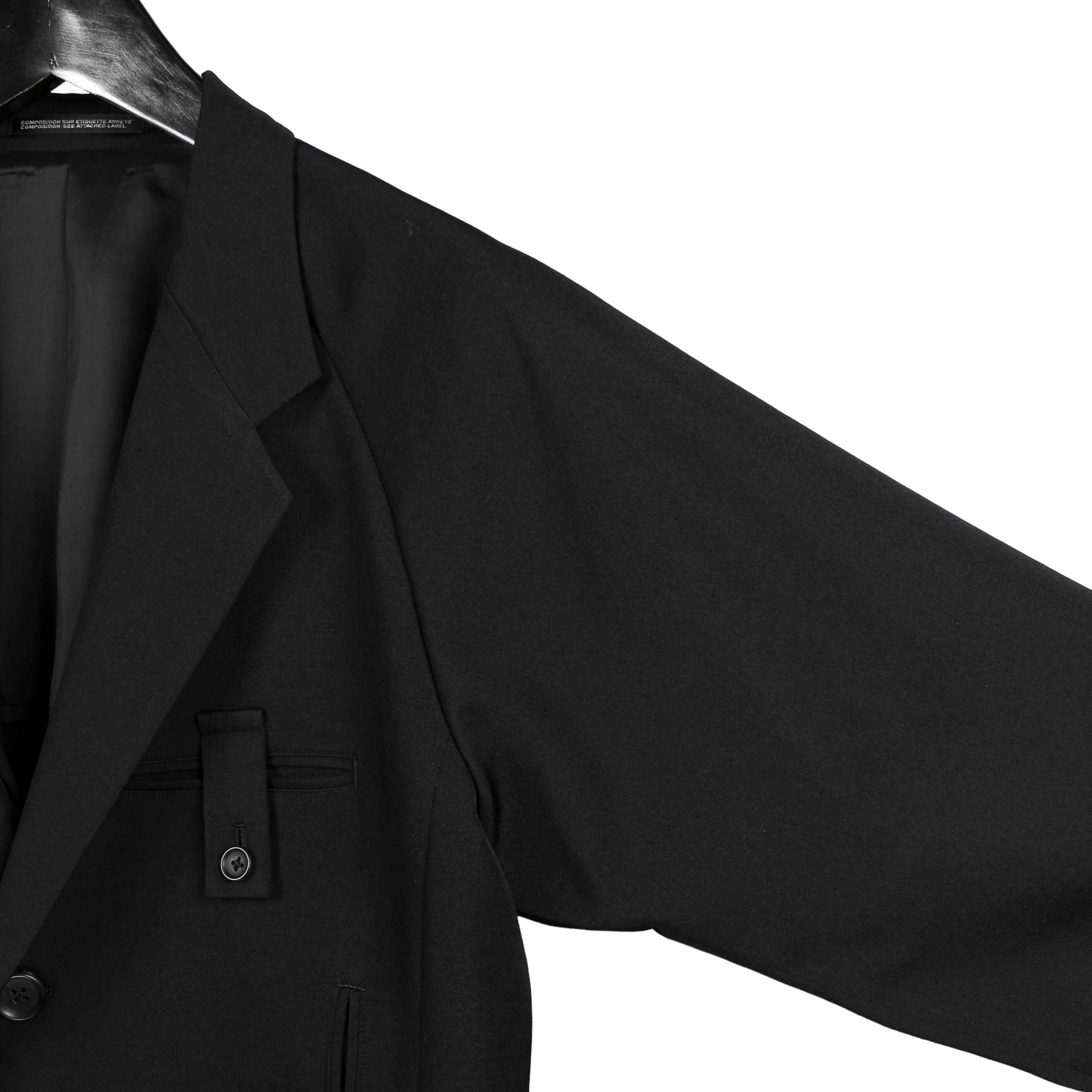 yohji yamamoto - pour homme | ラペル釦5PKJK / ウールギャバジン