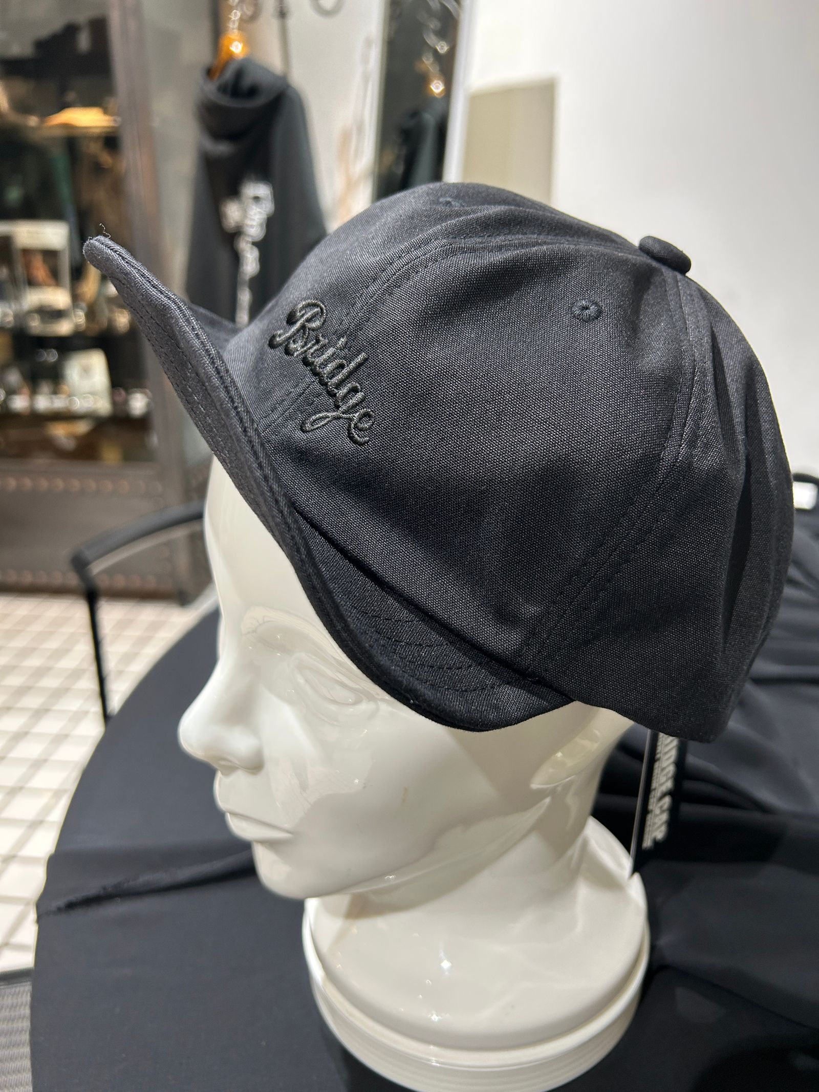 Mighty Shine - BRIDGE CAP TYPE3 撥水CORDURAブラック【Mighty Shine