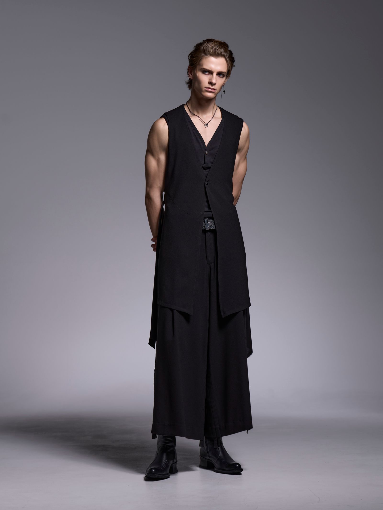 kiryuyrik - 【予約品 】Long Flare Vest / ロングフレアベスト