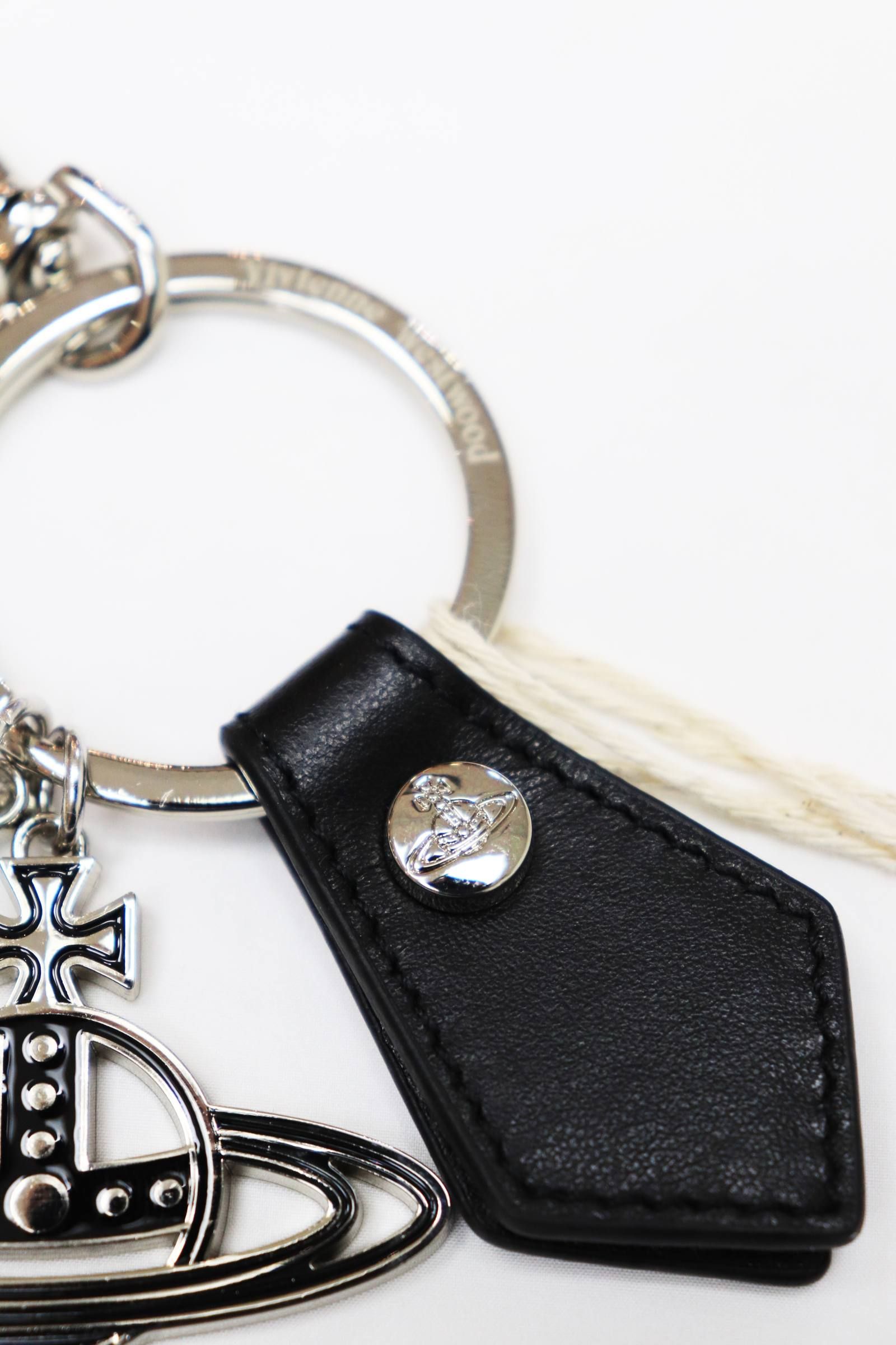 Vivienne Westwood - ライトニング ボルト キーリング/BLUE【Vivienne