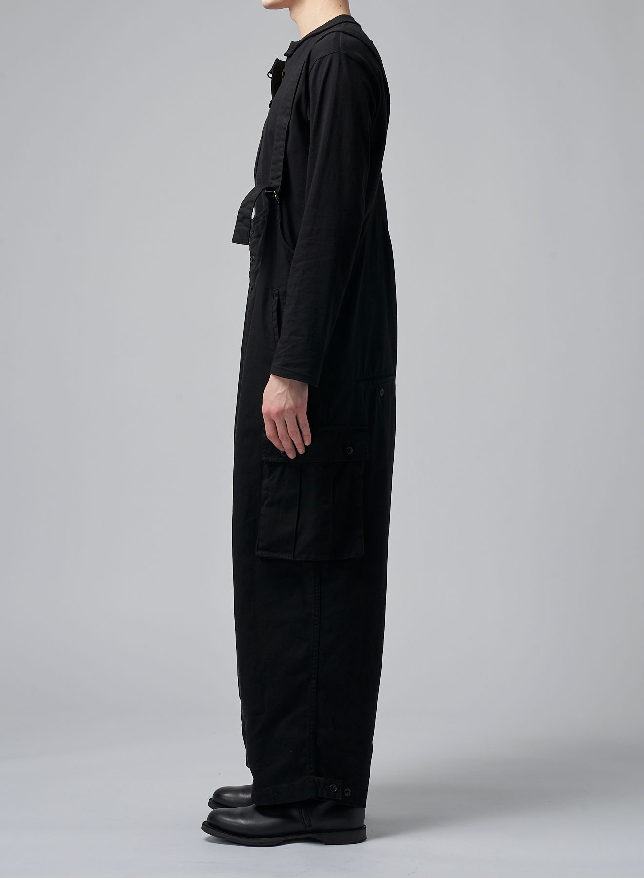 yohji yamamoto - M-WORK OVERALL (BLACK) オーバーオール | chord