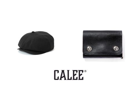 CALEE - Tropical cloth CALEE embroidery casquette (Black