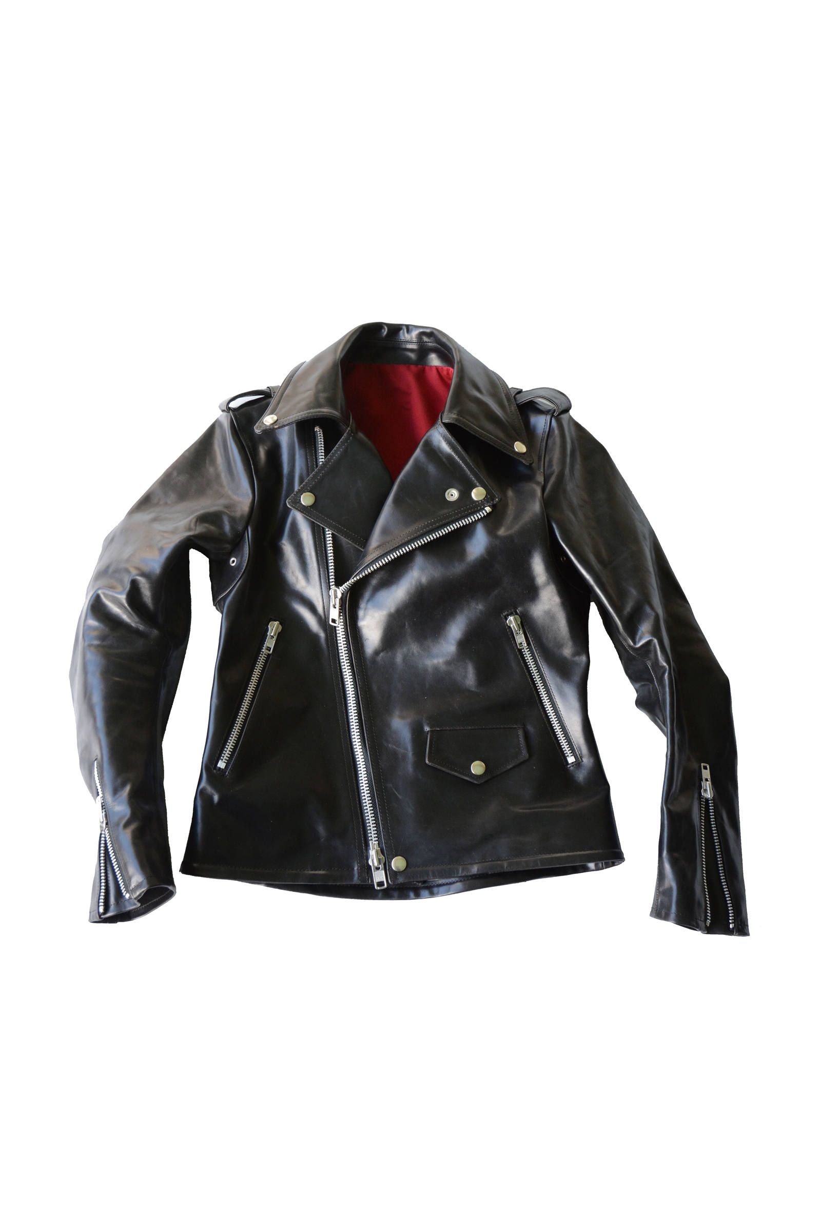 ISAMU KATAYAMA BACKLASH - ホーウィン ダブルライダースジャケット