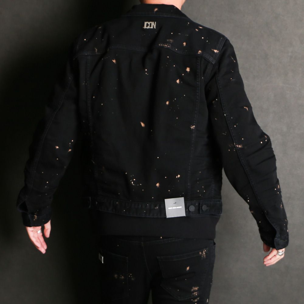 DSQUARED2 - 【ラスト1点-サイズ46】 ICON Black Milky Wash Denim