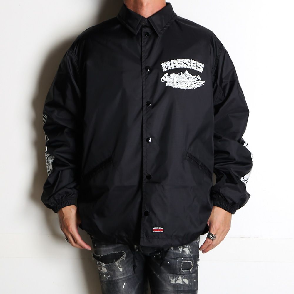 MASSES - × PORKCHOP / NYLON JKT HOG P / コーチジャケット / 1249001