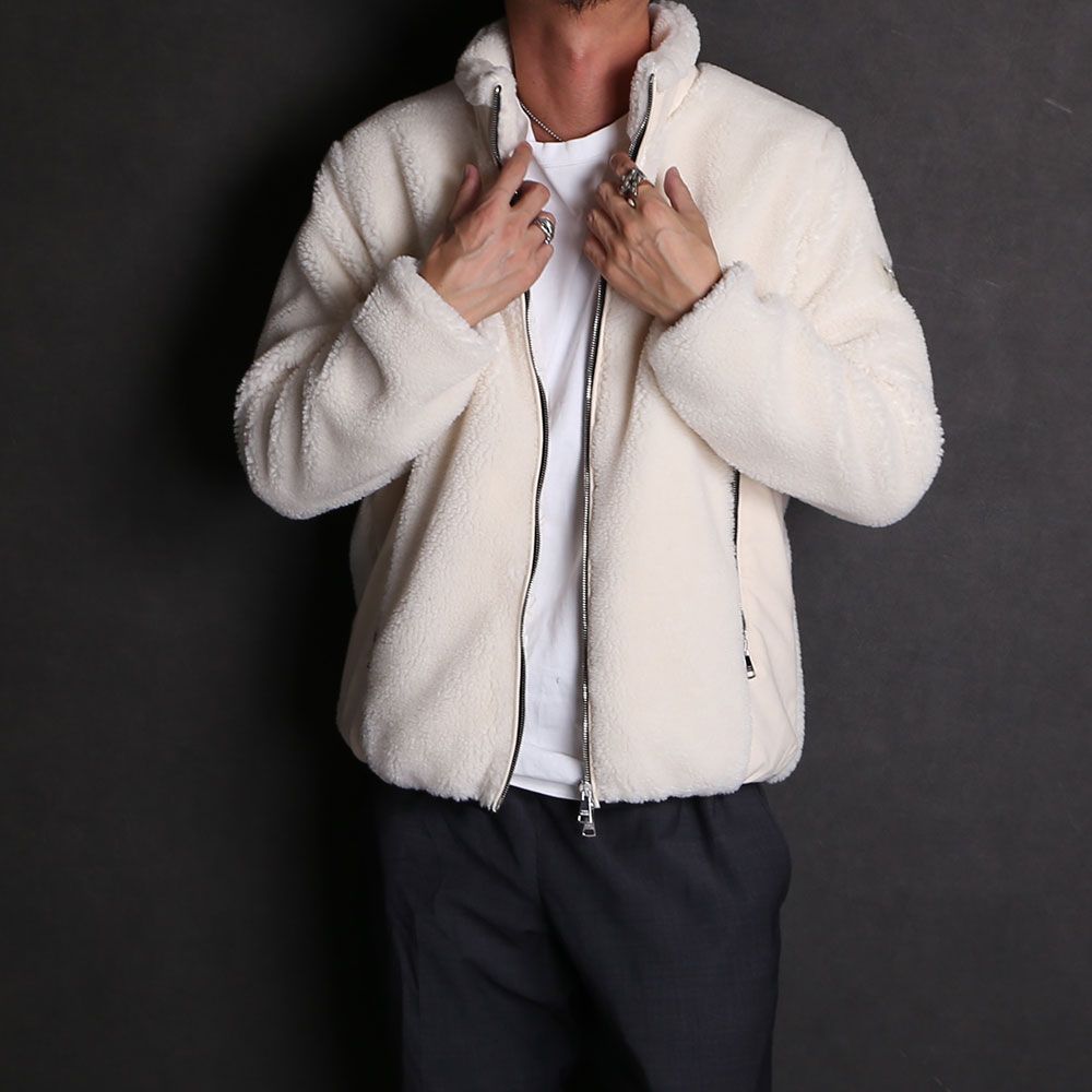 TATRAS - NENSADO / ネンサード / スタンドカラー ボアブルゾン