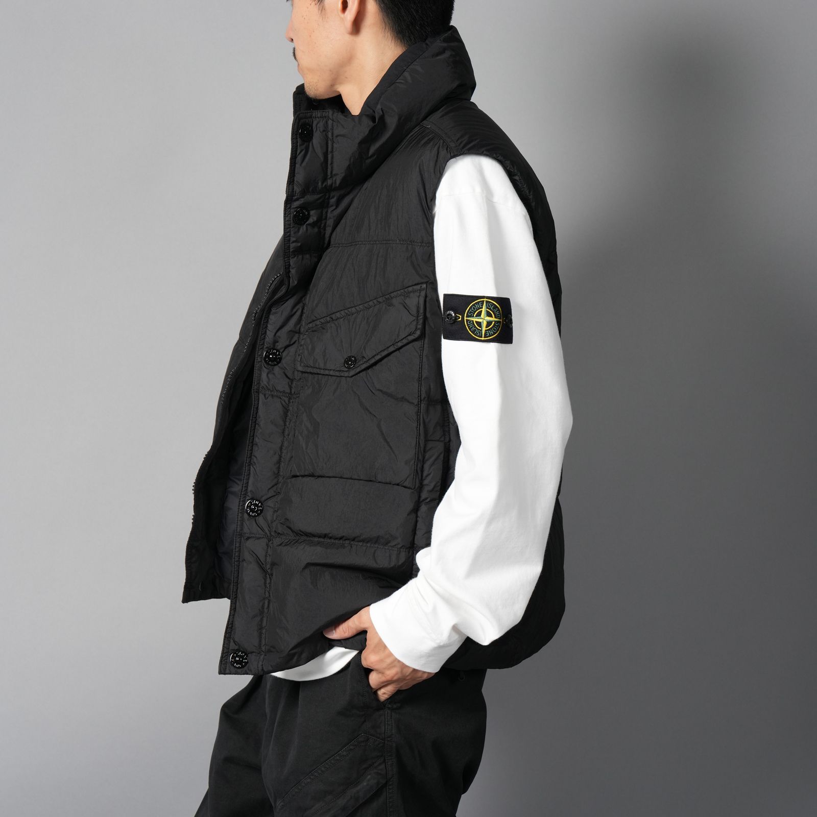 STONE ISLAND - G100003 / CRINKLE REPS NY, RECYCLED NYLON / ダウン