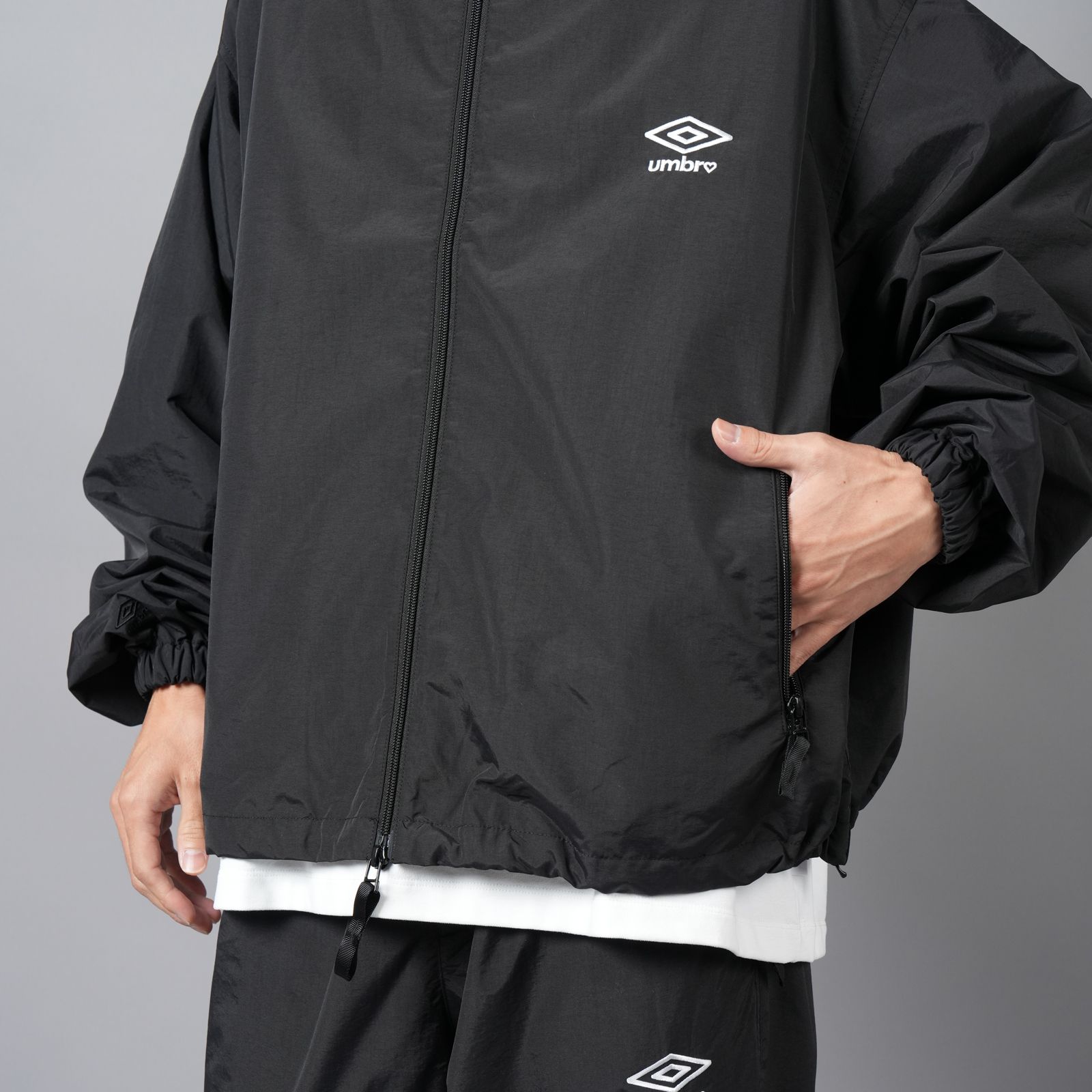 BASICKS - 【ラスト1点】【限定】BASICKS X UMBRO NYLON TRACK JACKET