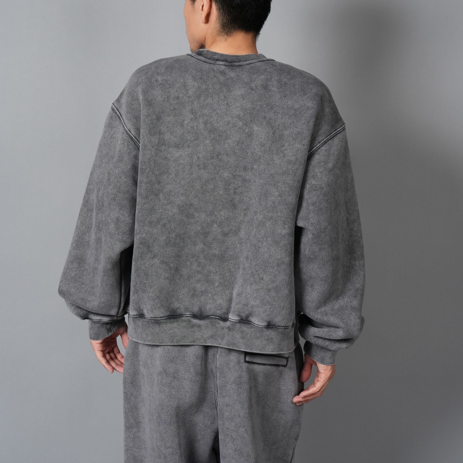 alexander wang - ESSENTIAL TERRY CLASSIC SWEATSHIRT PUFF PALINT