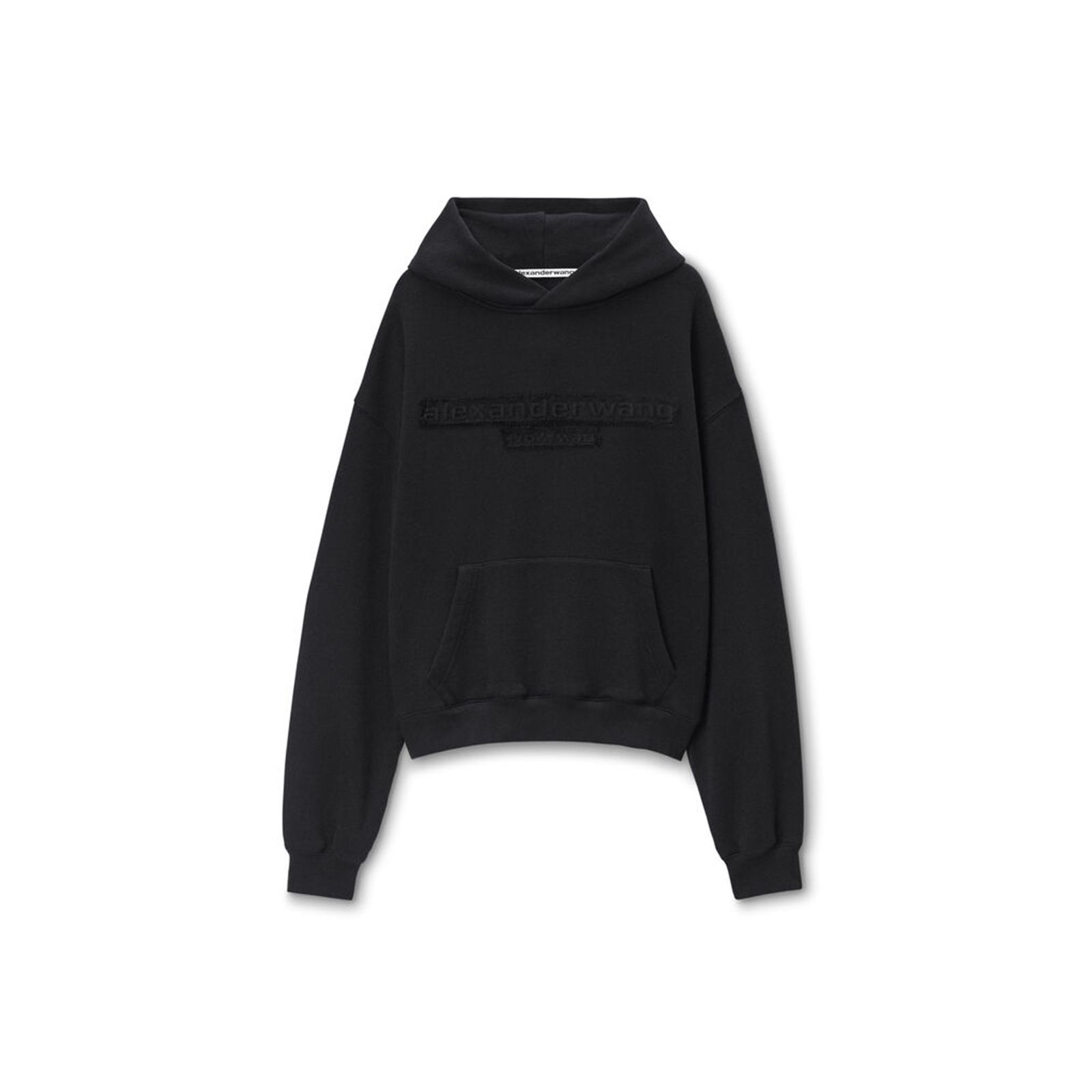 alexander wang - 【ラスト1点】DISTRESSED LOGO HOODIE / オーバー