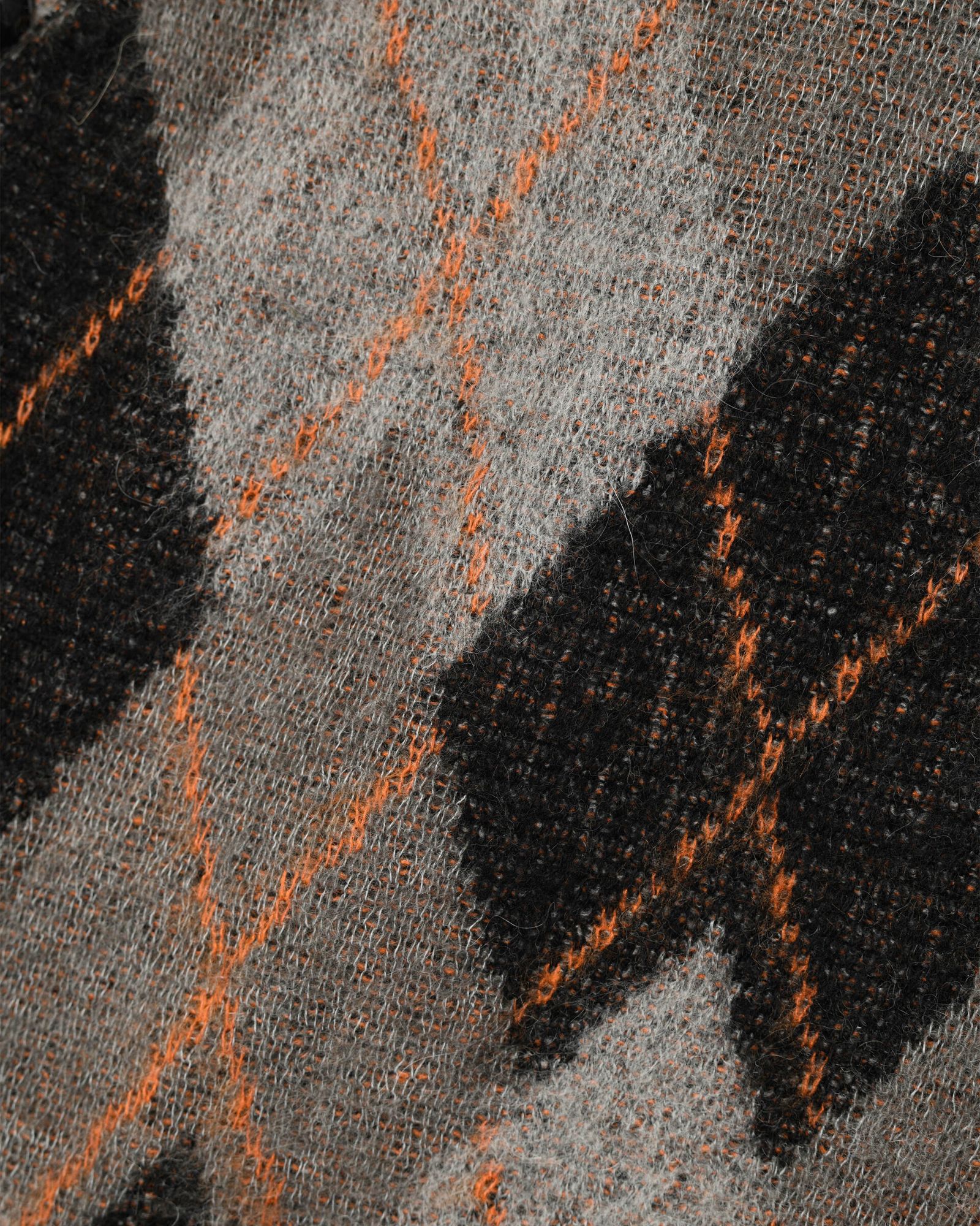 LAD MUSICIAN - Argyle Knit Shirt | fakejam