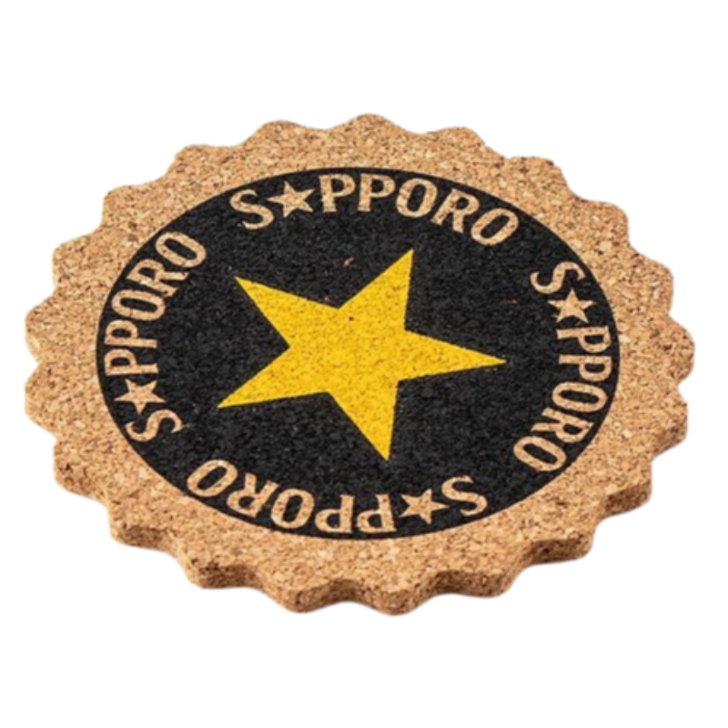 王冠コルクコースター 黒ラベル | サッポロビール園オンラインショップ