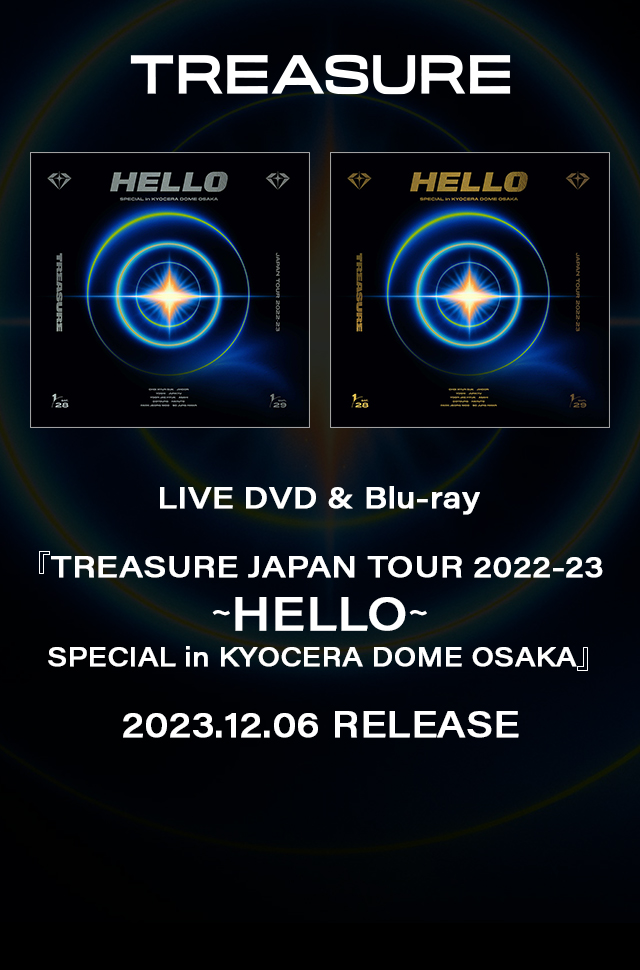 2023.12.06 RELEASE TREASURE LIVE DVD & Blu-ray『TREASURE JAPAN