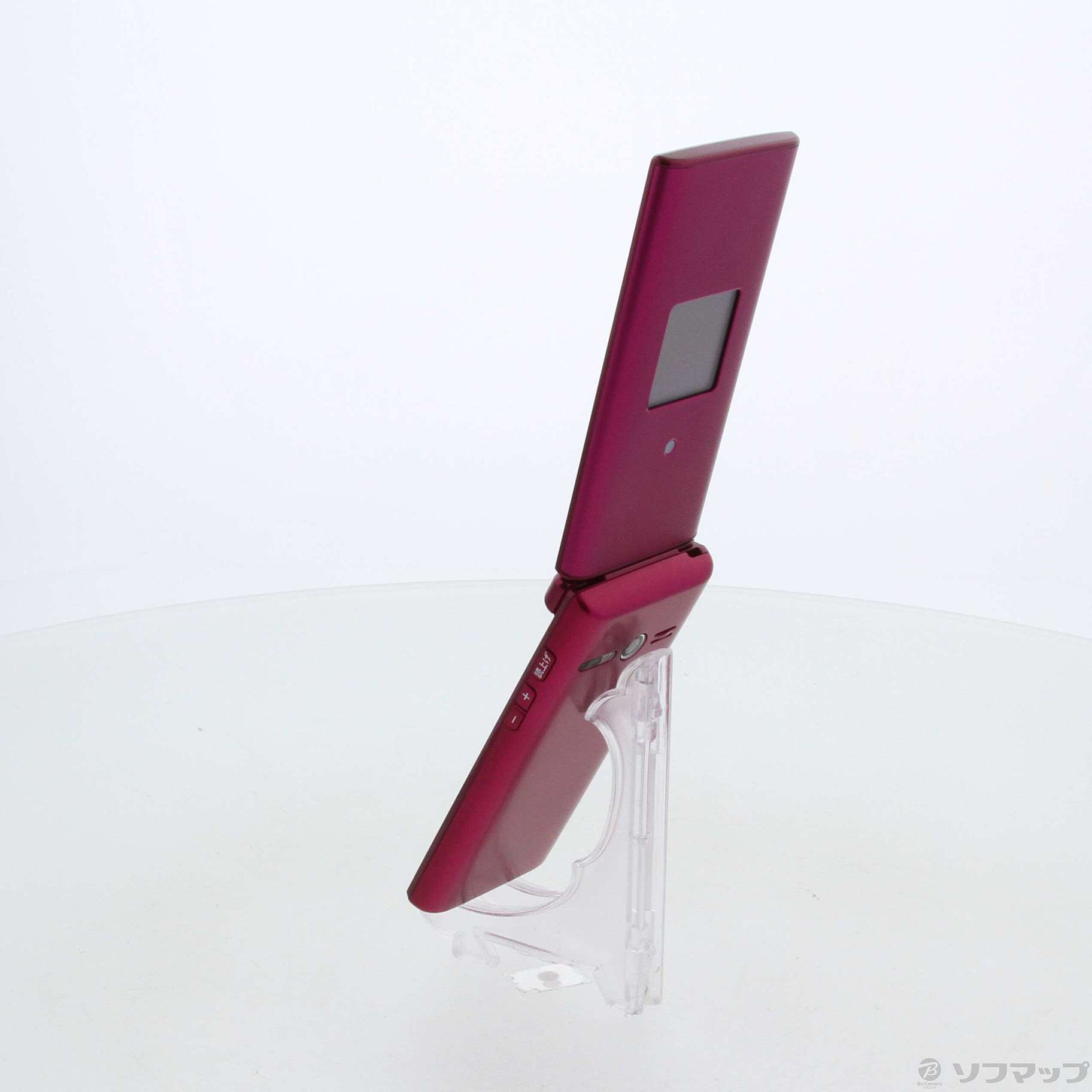 中古】かんたんケータイ KYF38 ワインレッド au [2133031177538