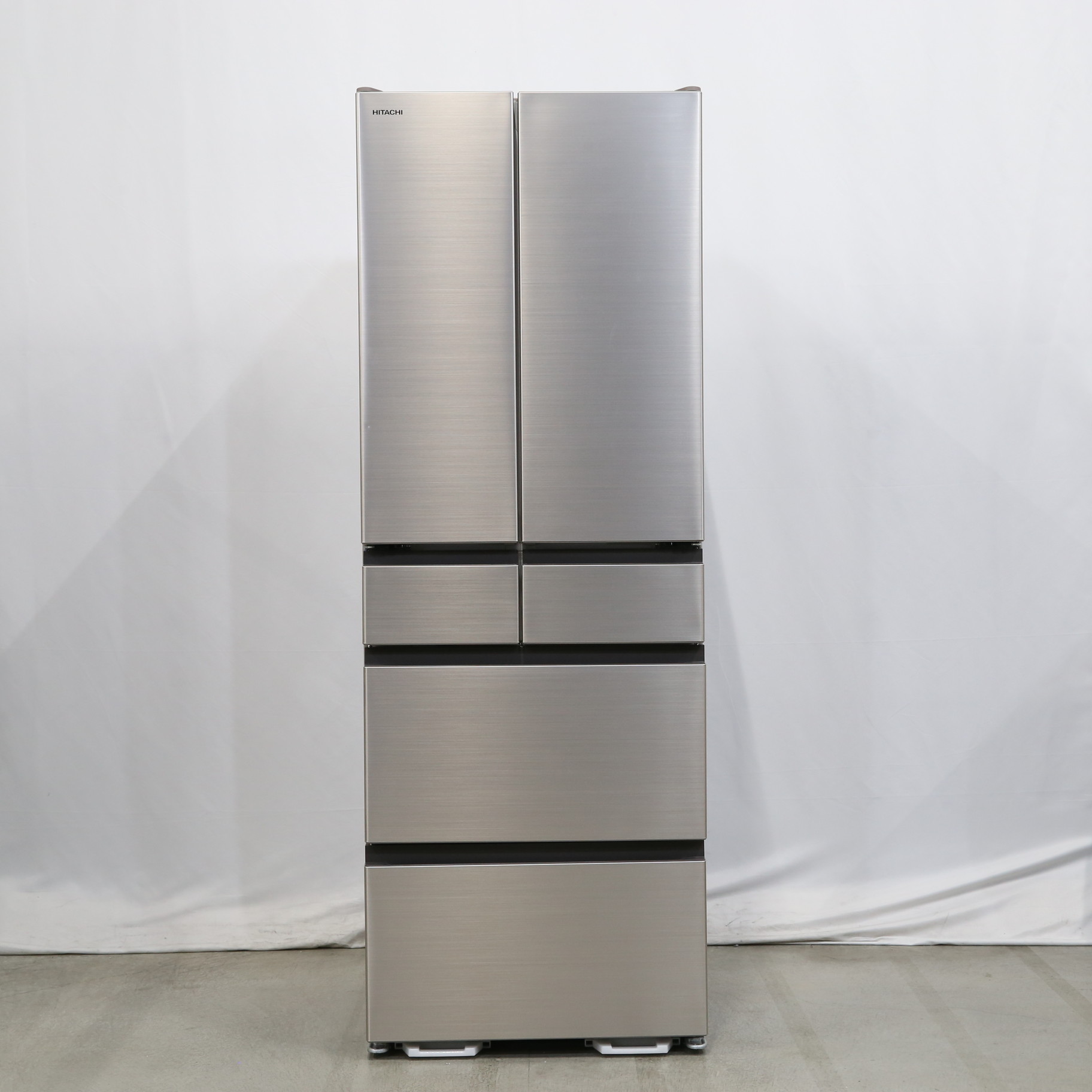 HITACHI 冷蔵庫 475L 6ドア 観音開き R-H48R 冷凍冷蔵 日立 HITACHI