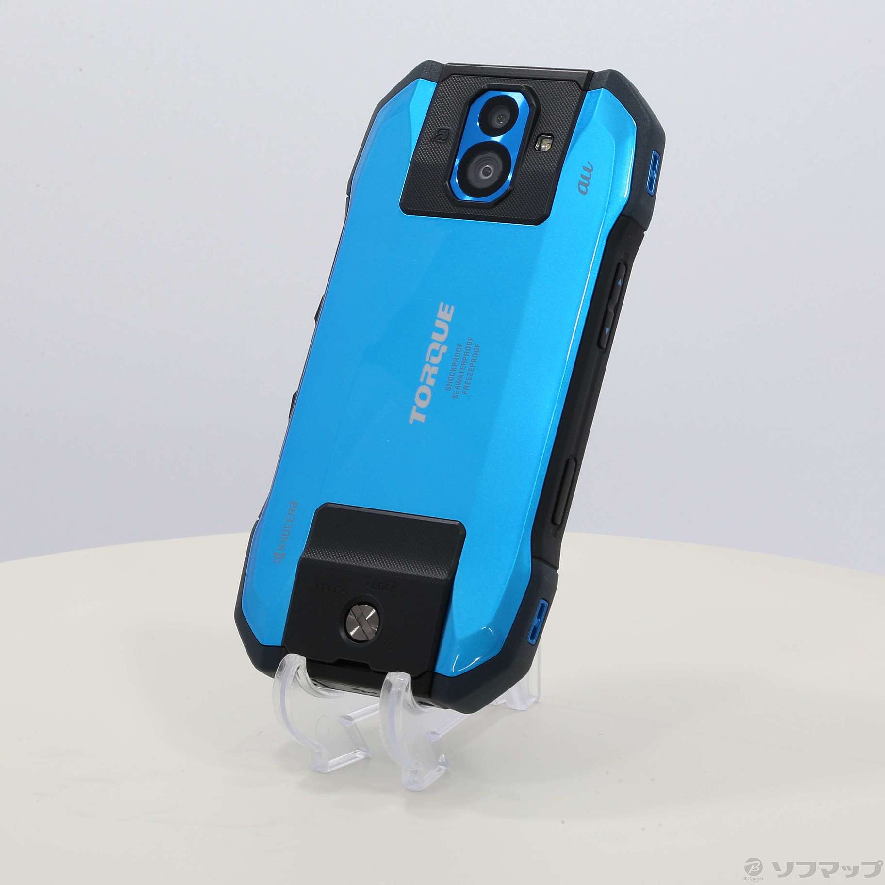 中古】TORQUE G04 64GB ブルー KYV46 au [2133033954960] - リコレ