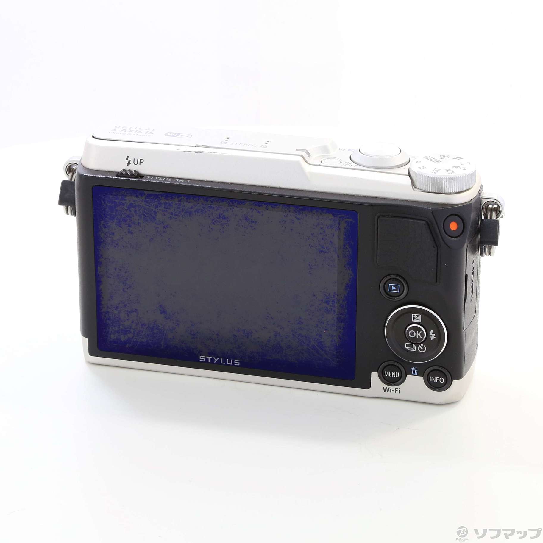 olympus stylus 良品中古 SH-1 シルバー 即日発送 デジカメ OLYMPUS