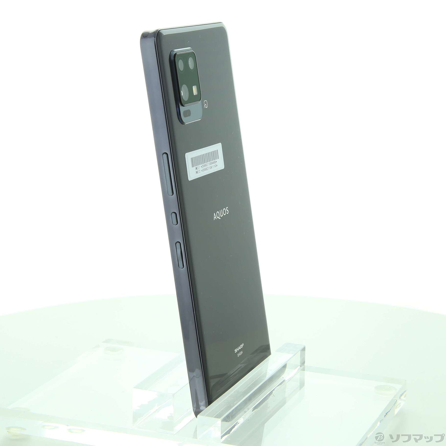 中古】AQUOS zero6 128GB ブラック SHG04 SIMフリー [2133037034354