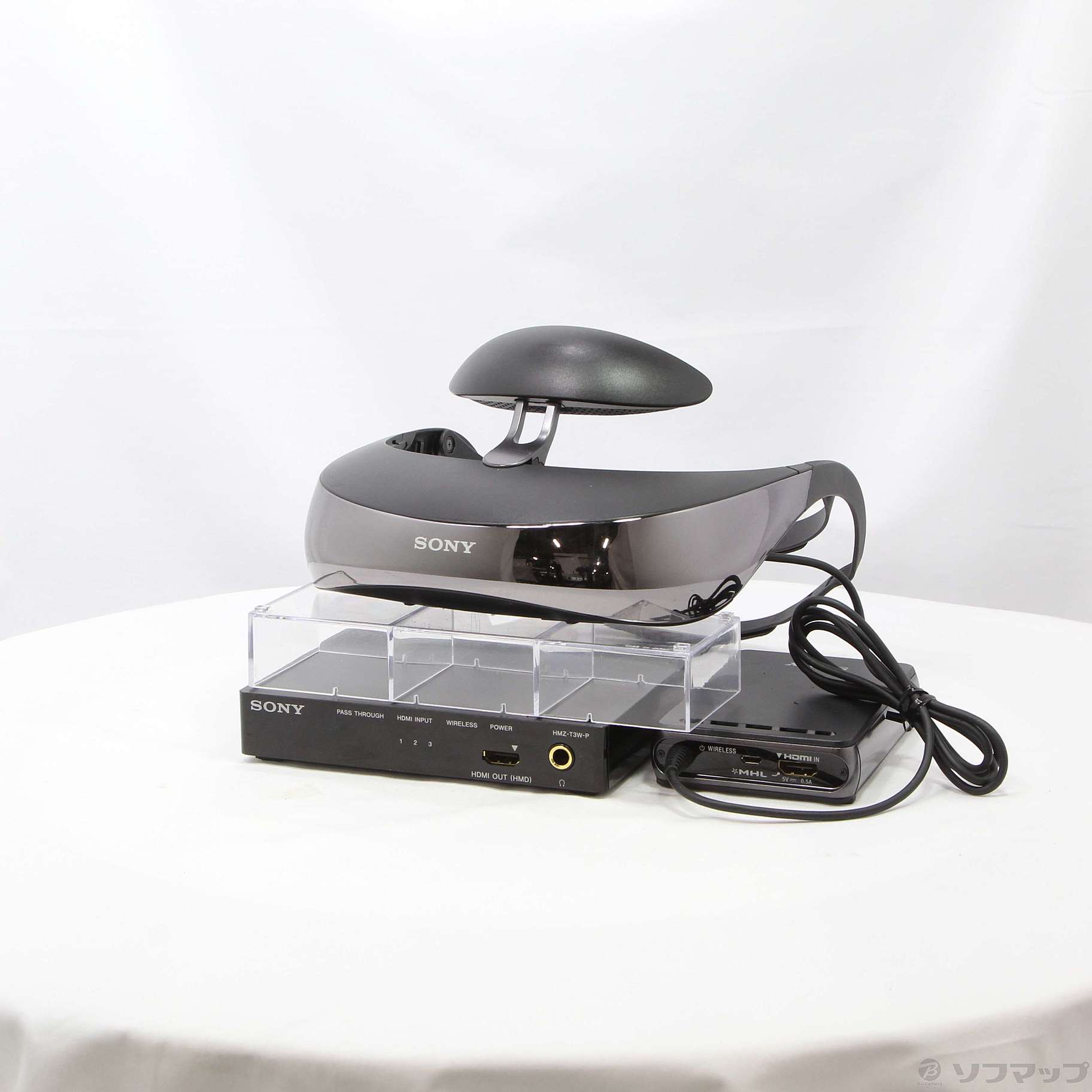 1円 SONY HMZ-T2 (3D対応ヘッドマウントディスプレイ) ◇難あり◇ SONY◇